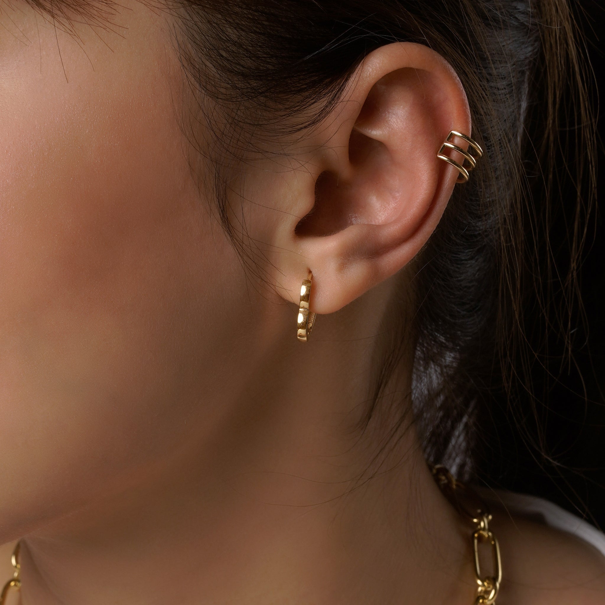 Yellow Love Hoops