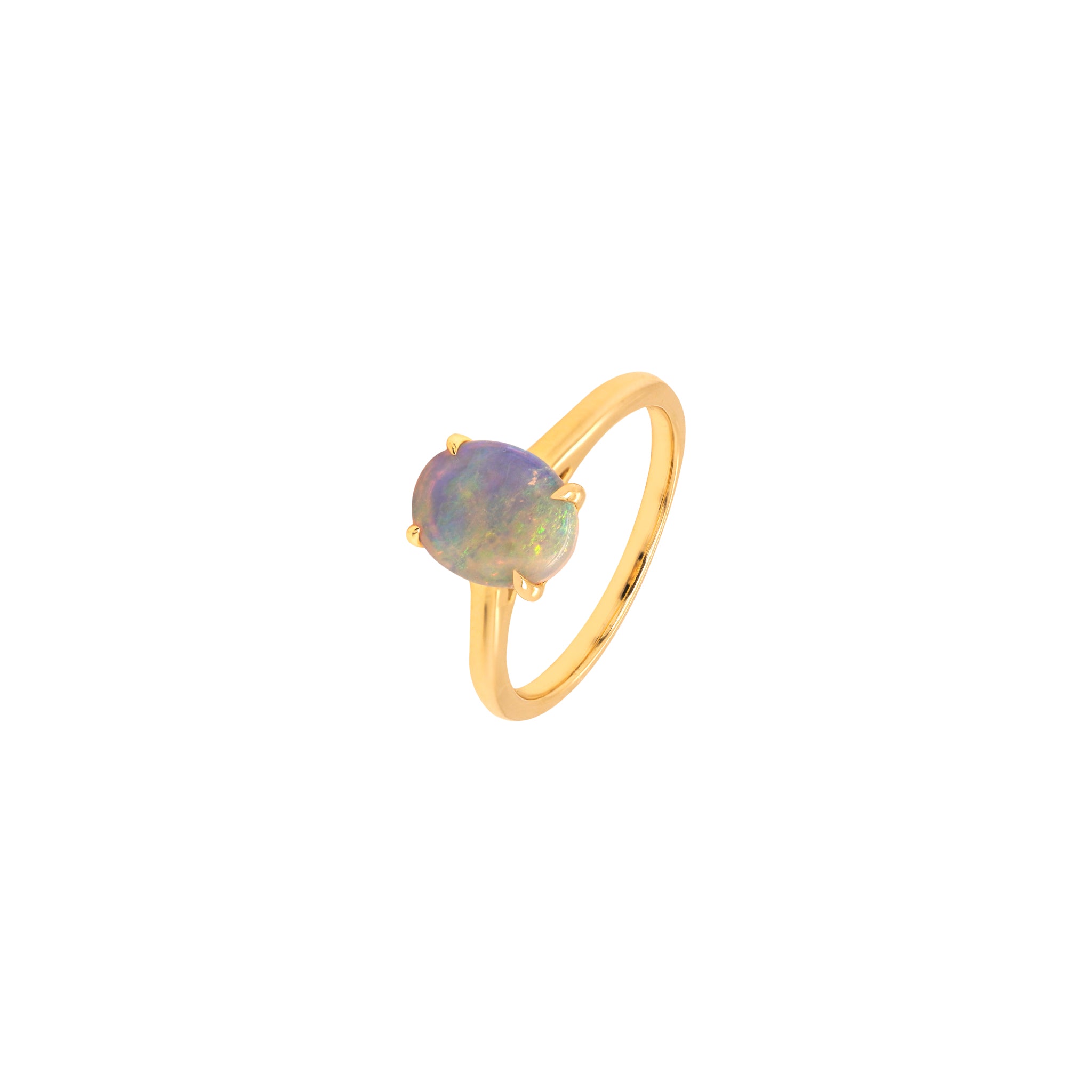 Opal Birthstone Ring