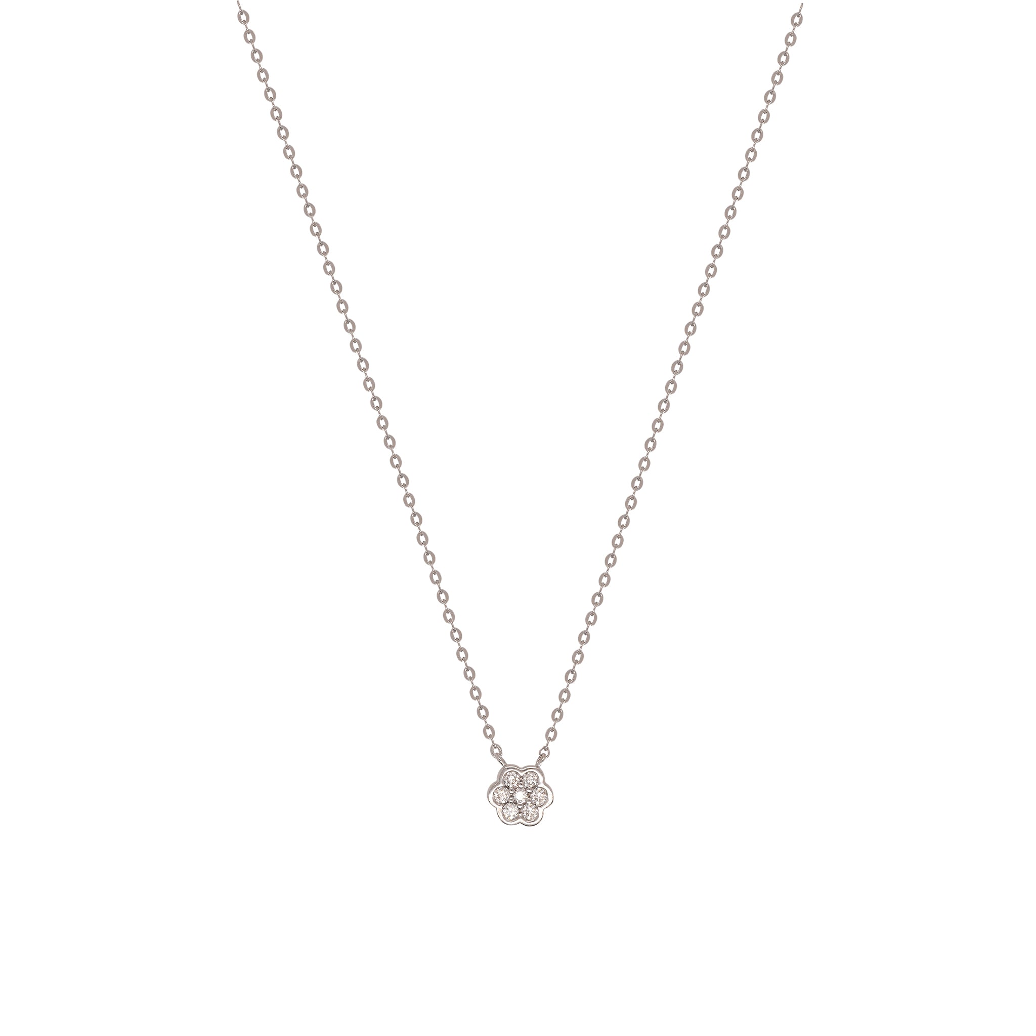 Rosette Cluster Pendant