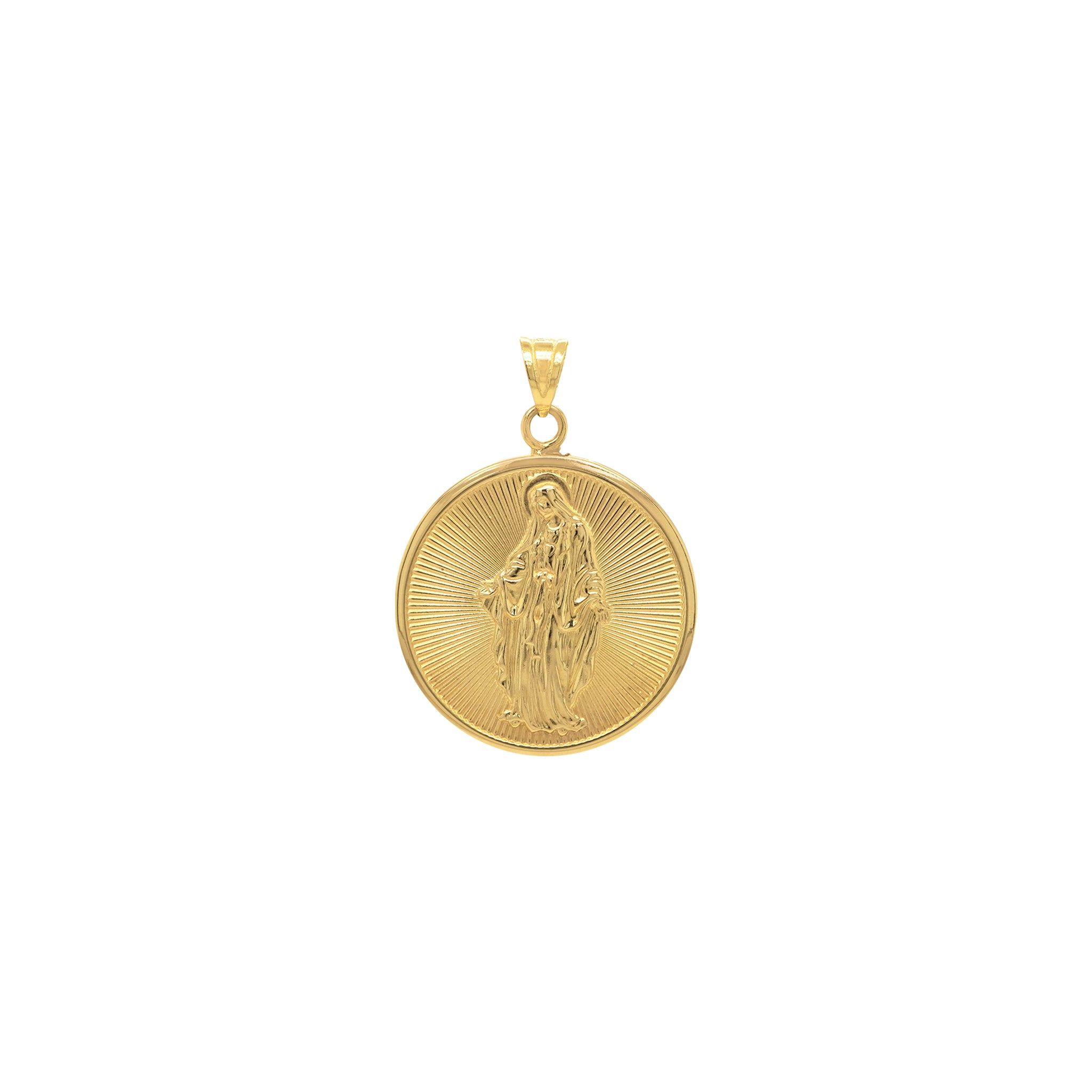 Miraculous Medal & Risen Christ Pendant