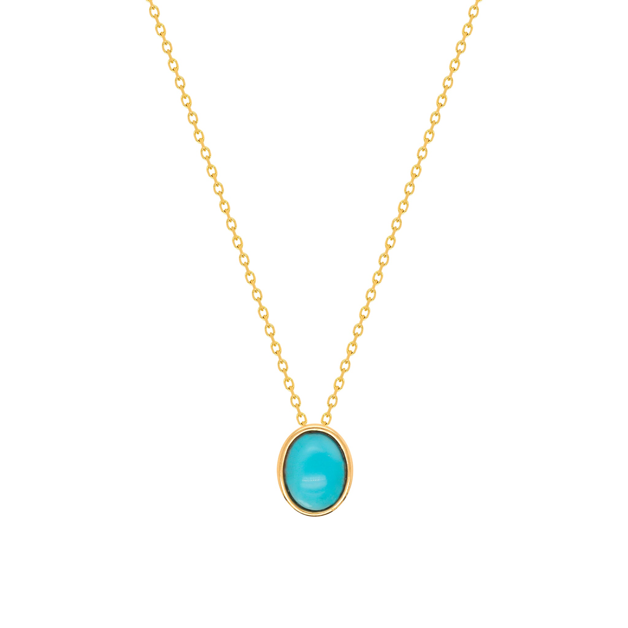Turquoise Birthstone Necklace