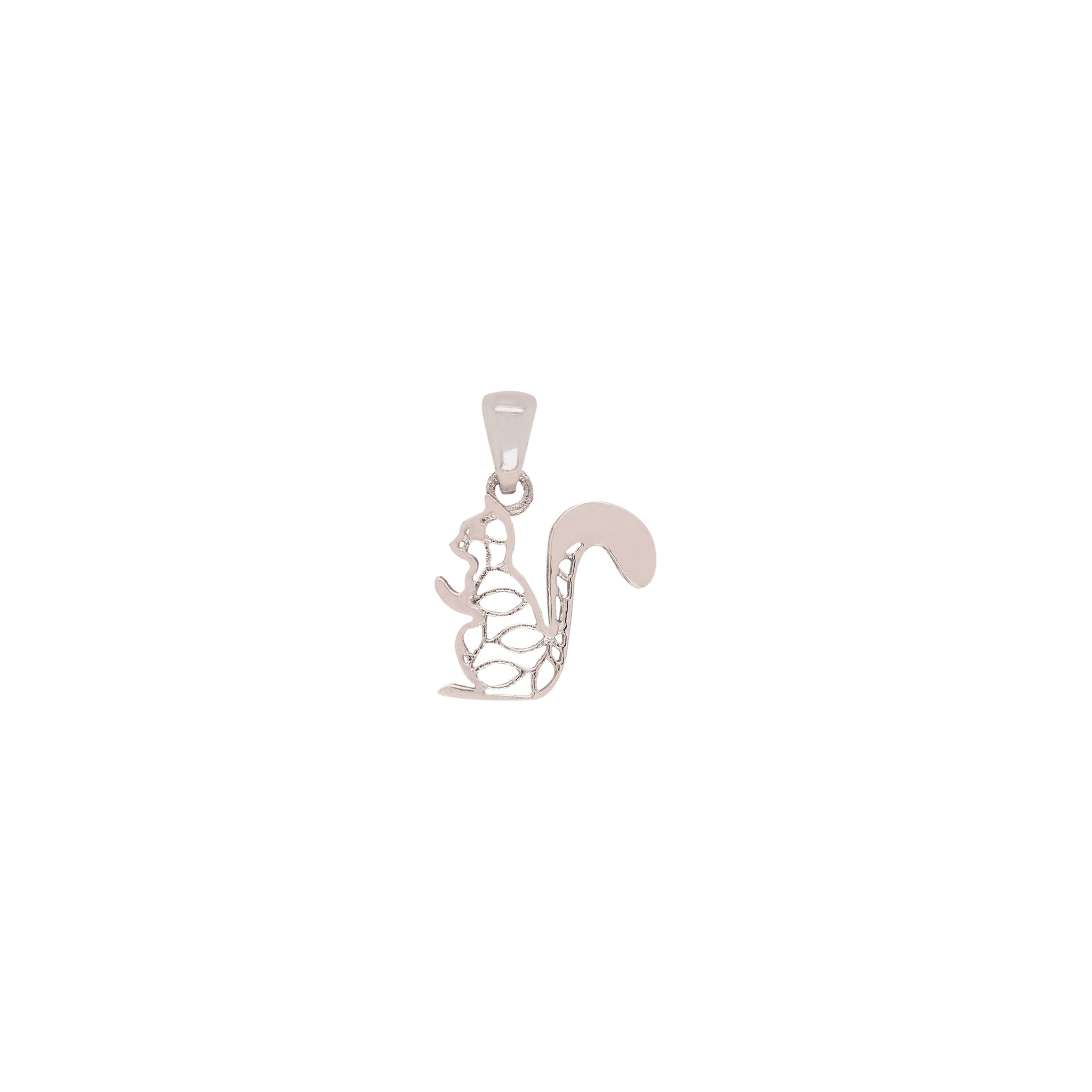 Squirrel Charm Pendant