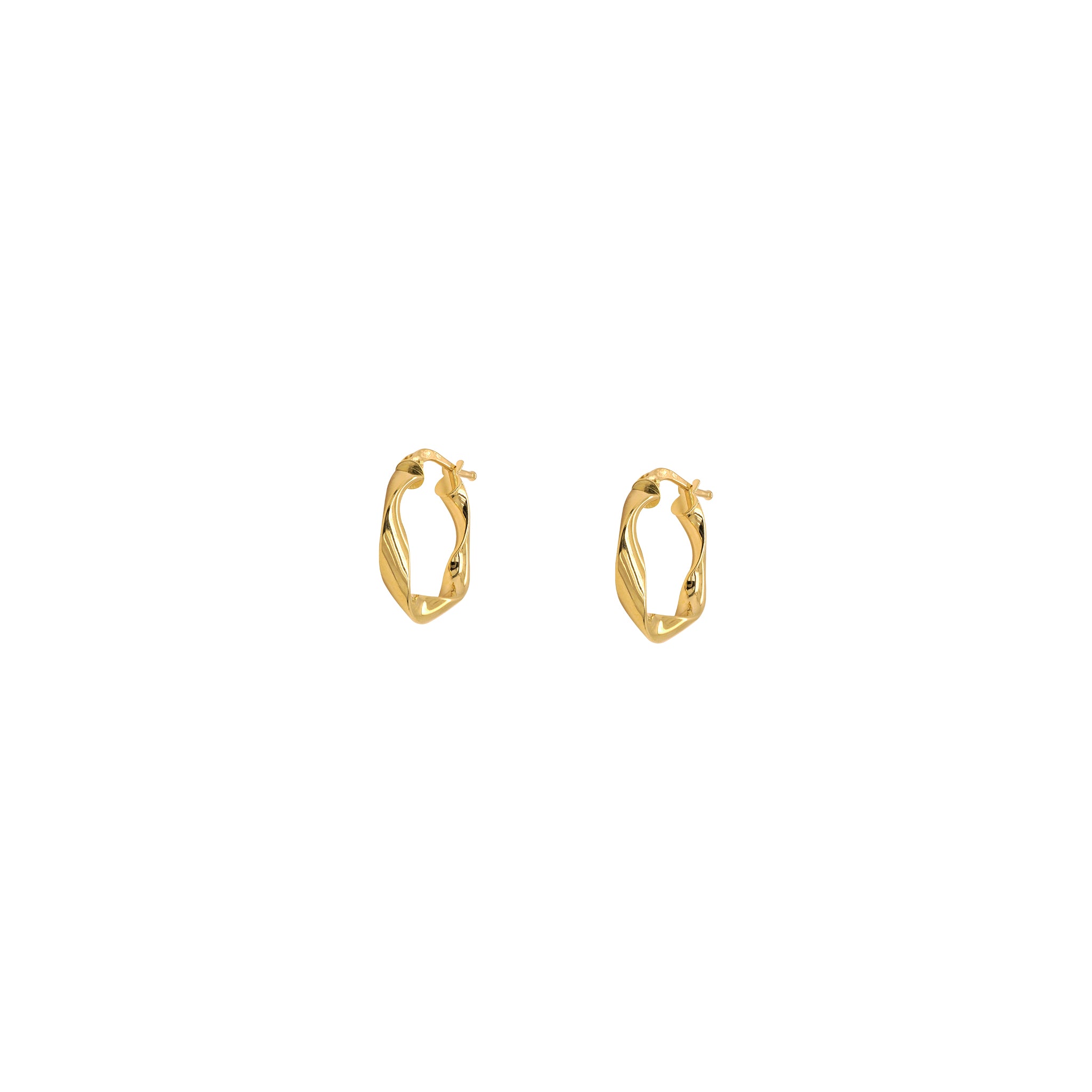 Aurélie Twisted Hoop Earrings