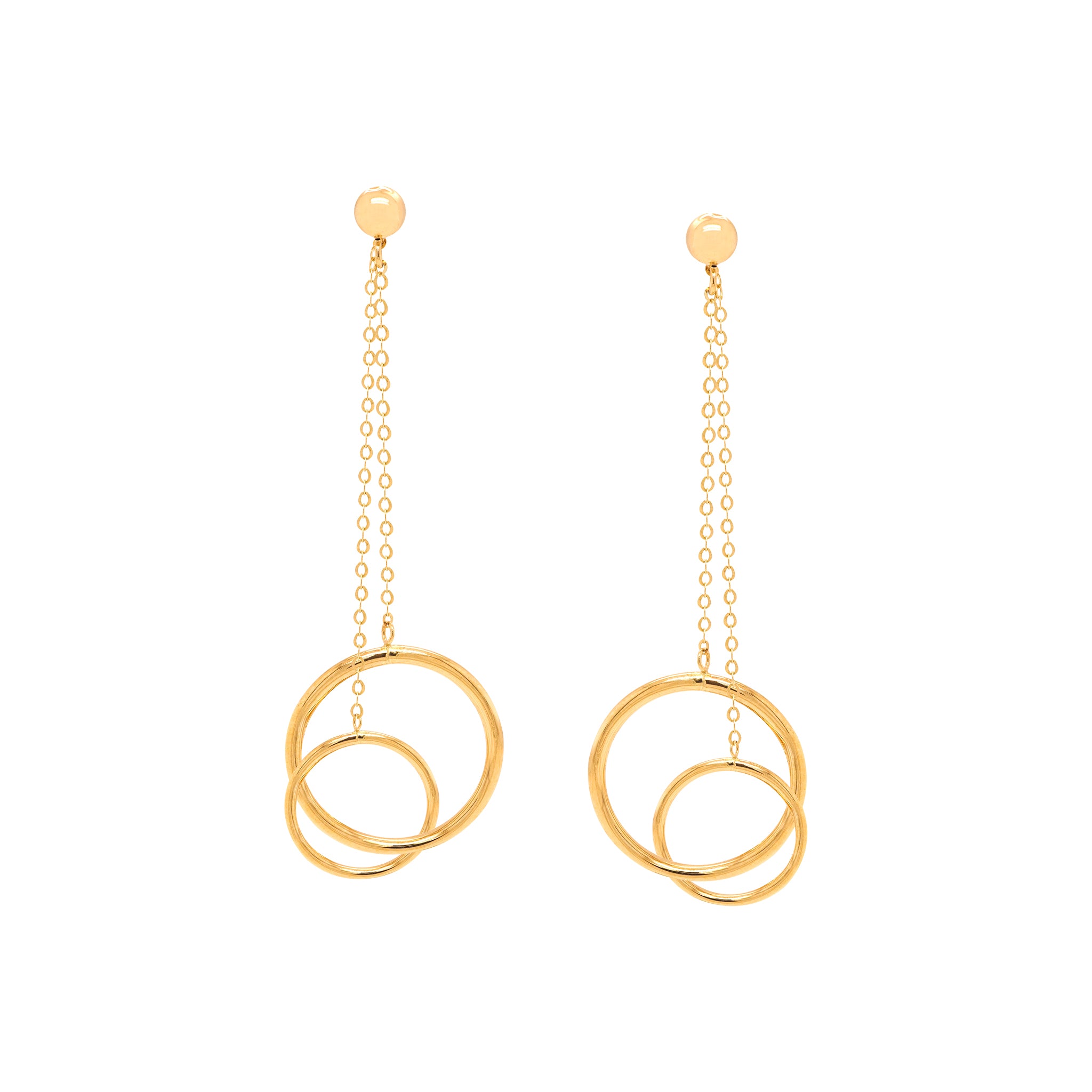 Geometric Drop Earrings