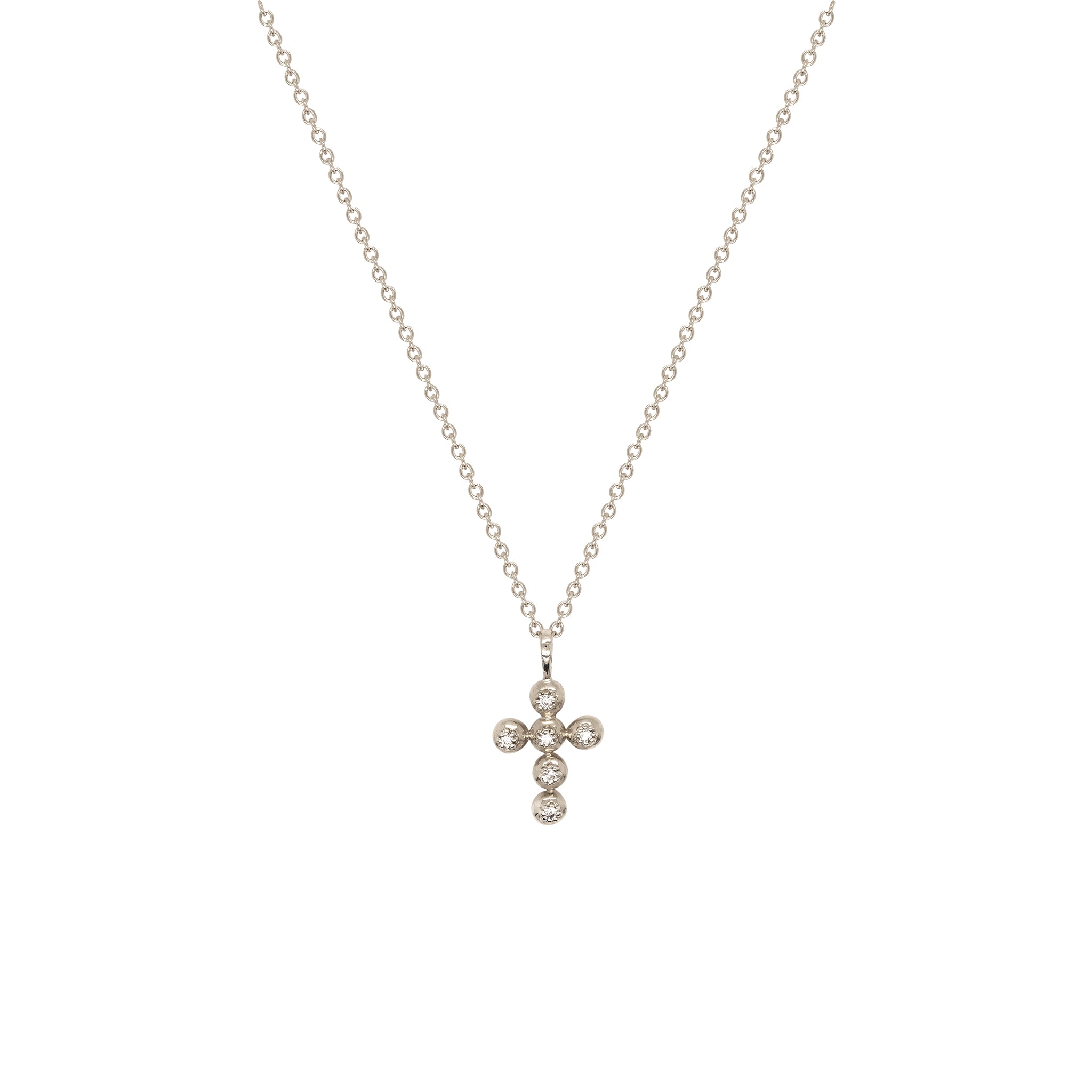 Beaded Cross Pendant