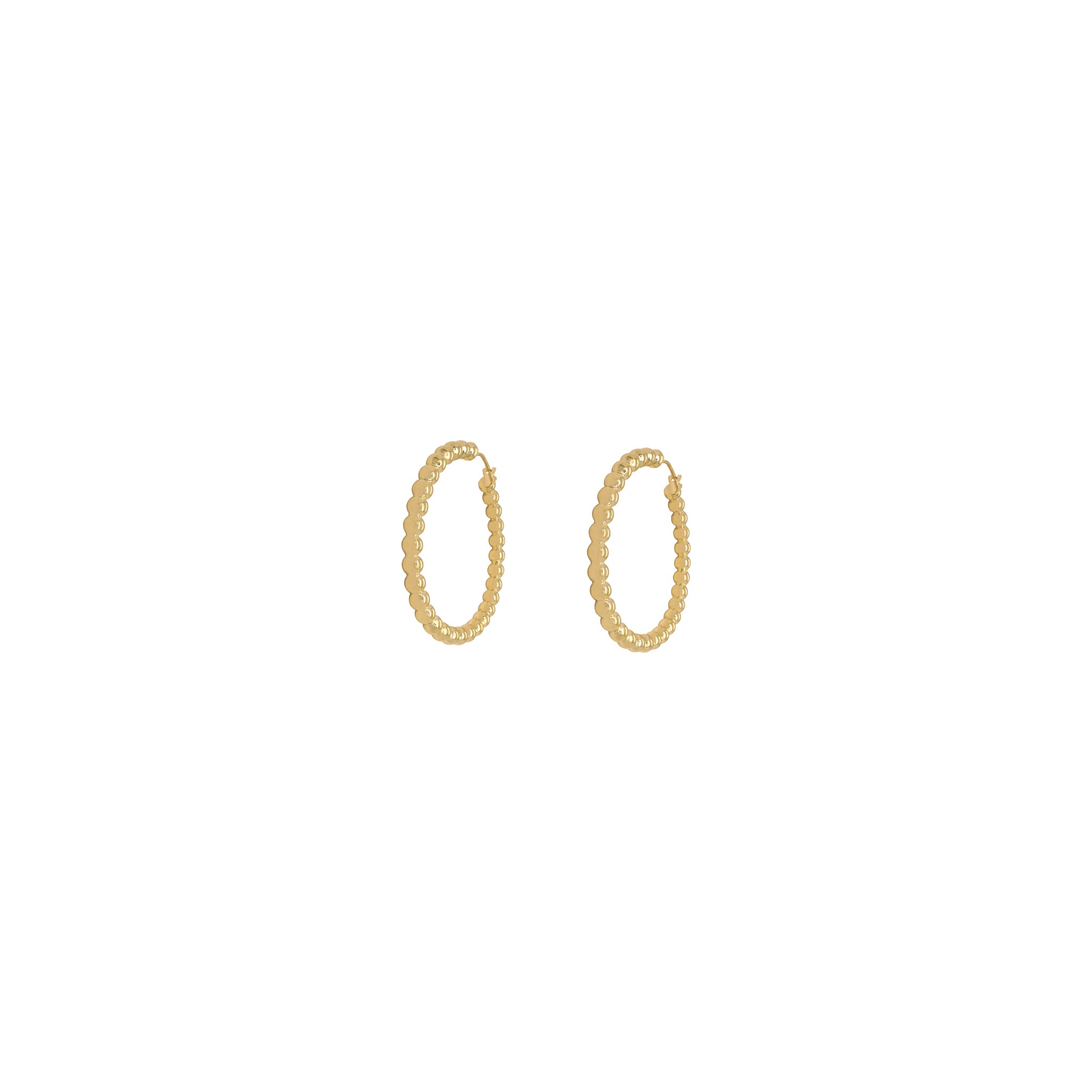 Solea Beaded Hoop Earrings