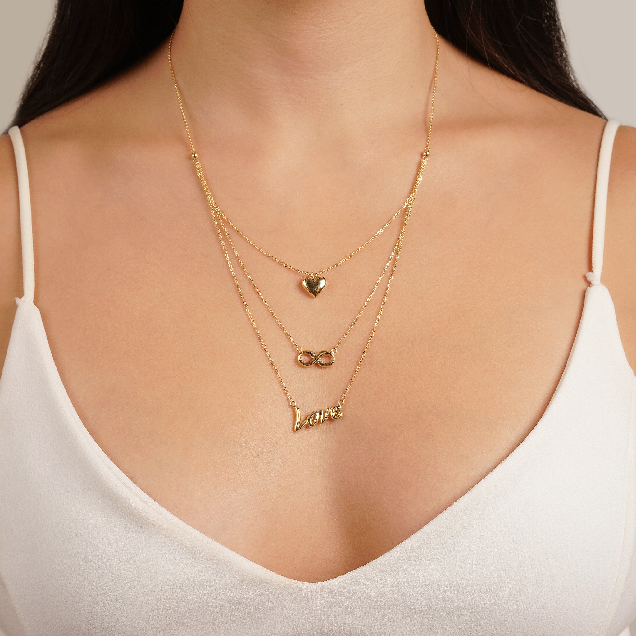 Trio Necklace Love