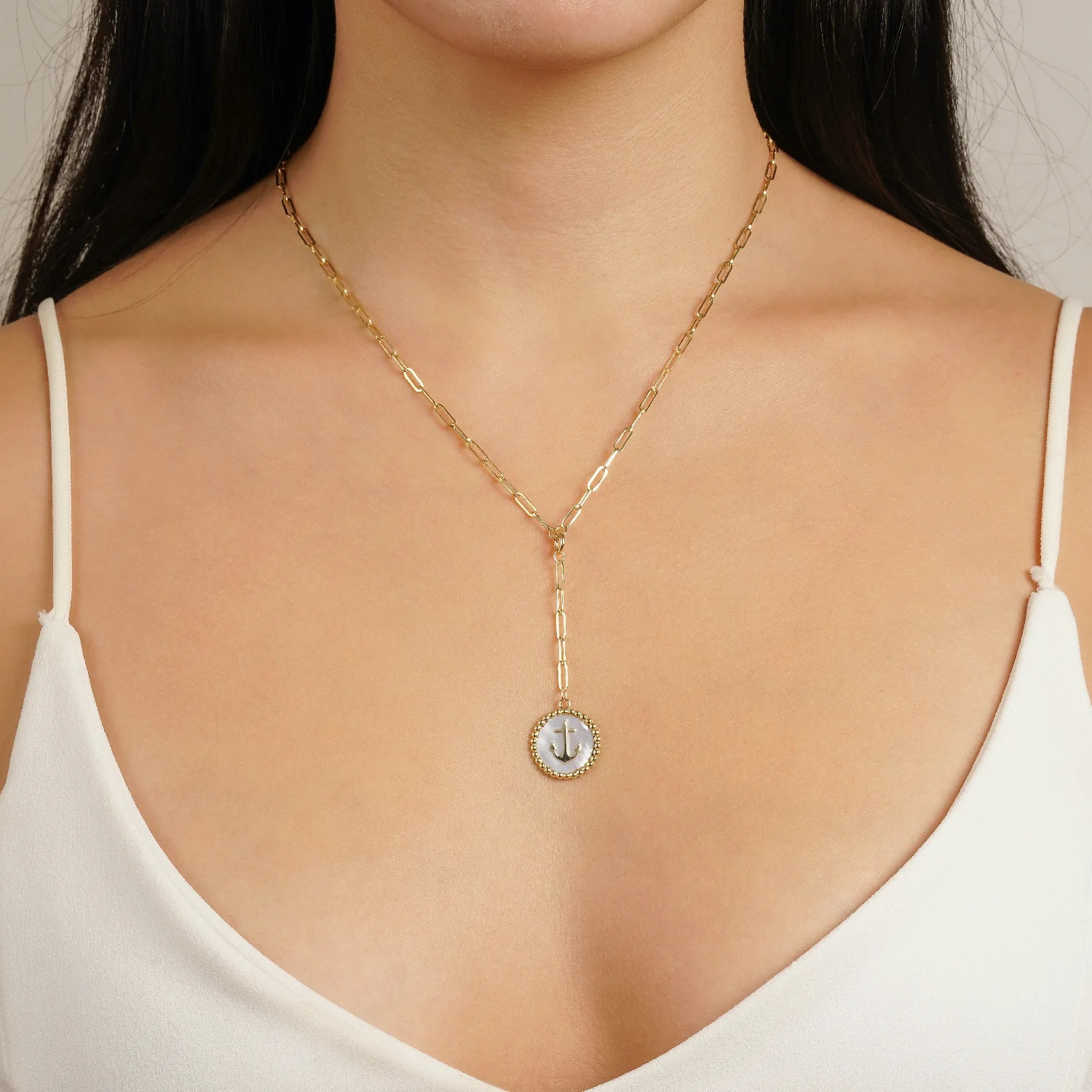 Plunge Necklace Anchor