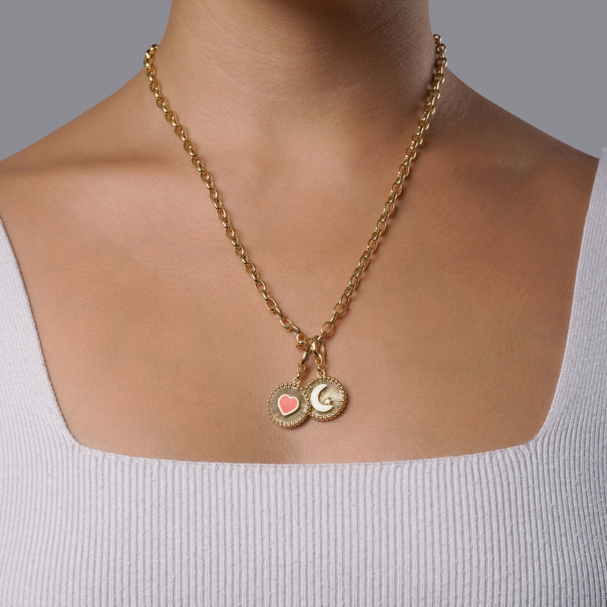 Infinite Pendant Red Heart