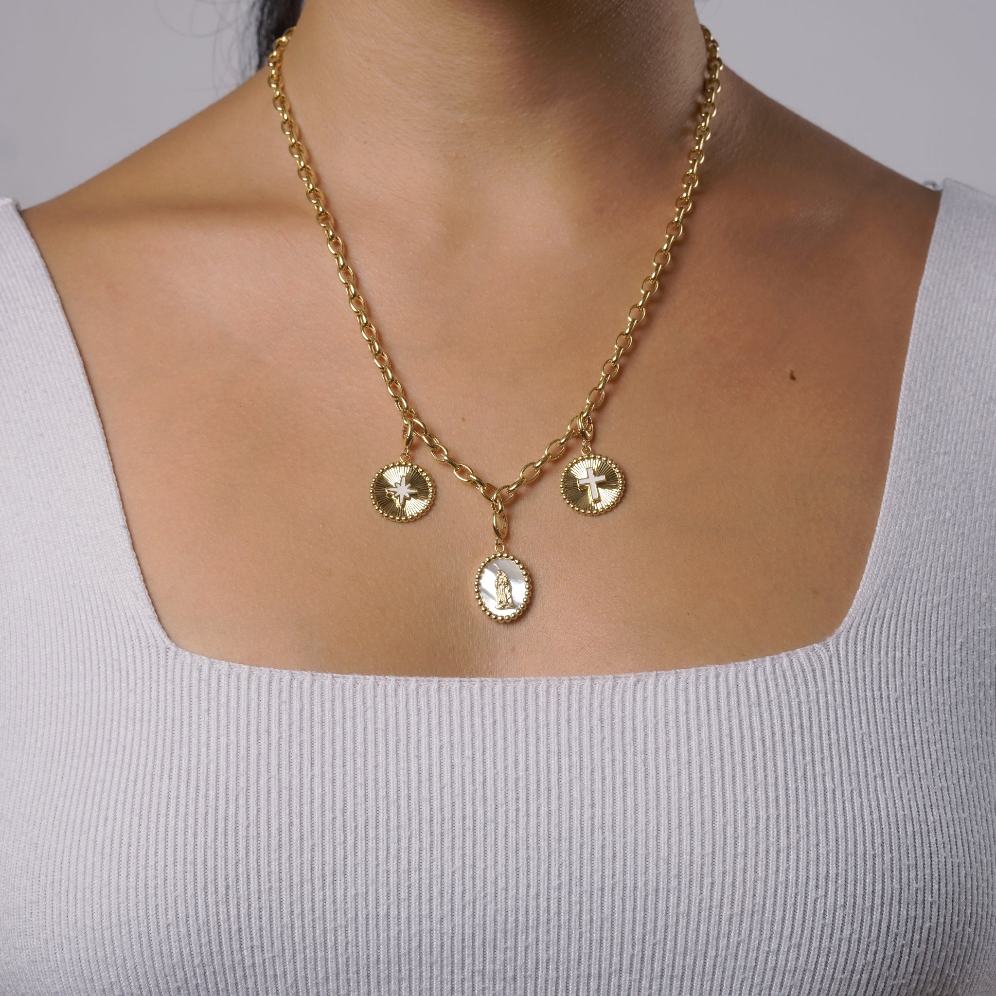 Infinite Pendant Blessed Mother