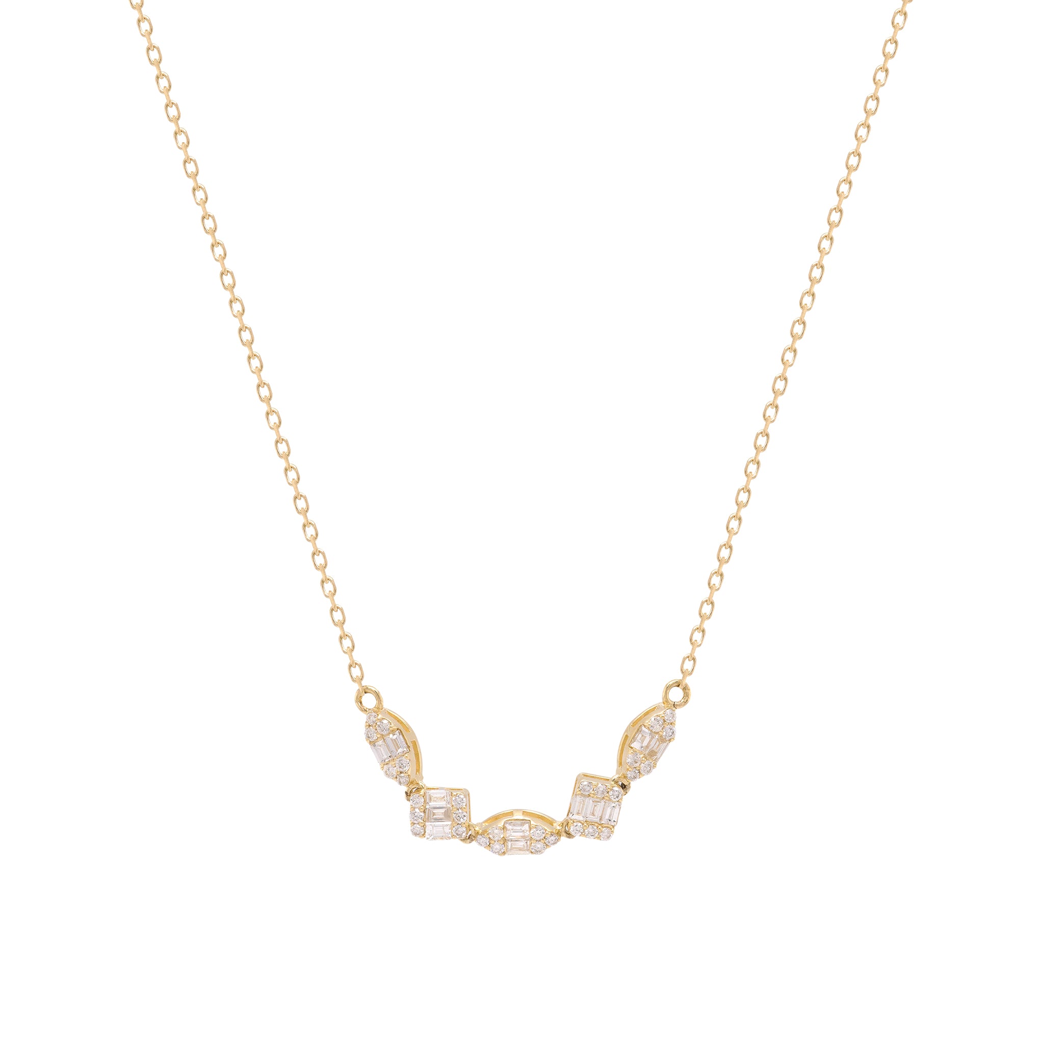 Symmetra Diamond Necklace