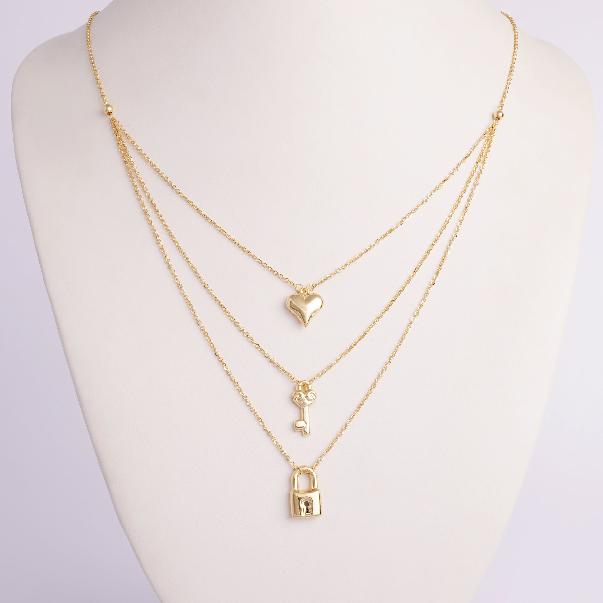 Trio Necklace Lock