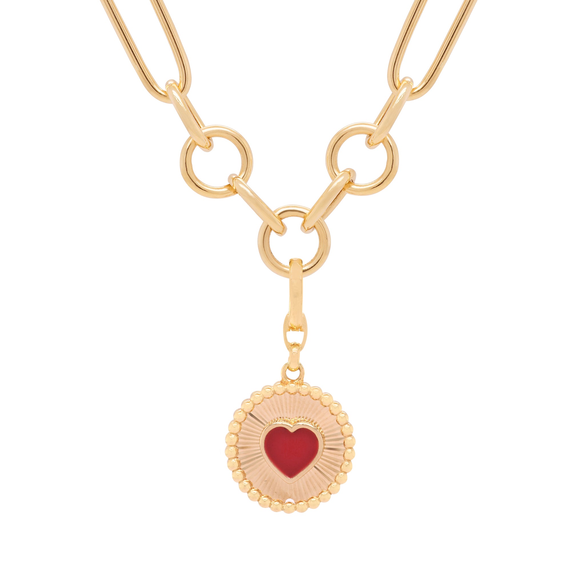 Infinite Pendant Red Heart