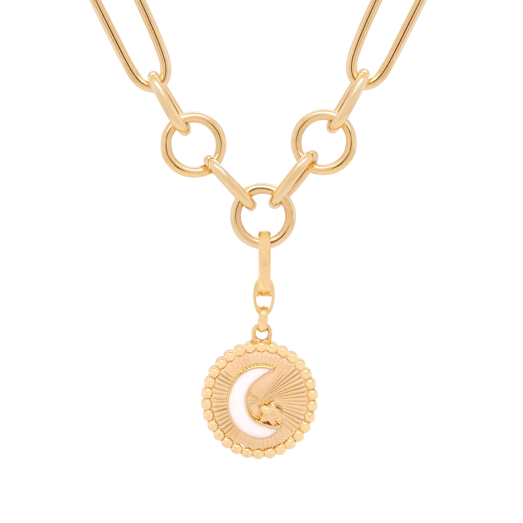 Infinite Pendant Crescent Moon