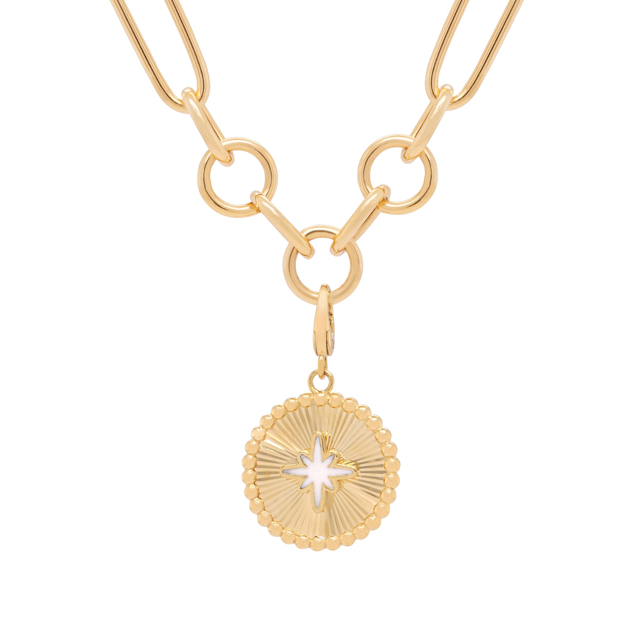 Infinite Pendant White Star