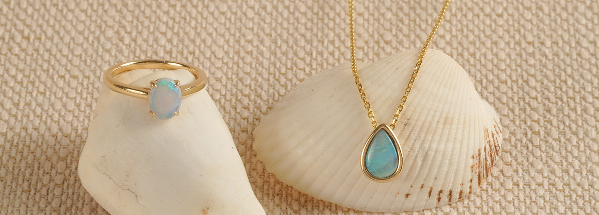 October in Color: Styling Opal with Gold