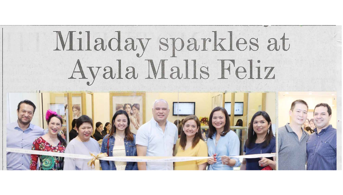 Miladay Sparkles at Ayala Malls Feliz