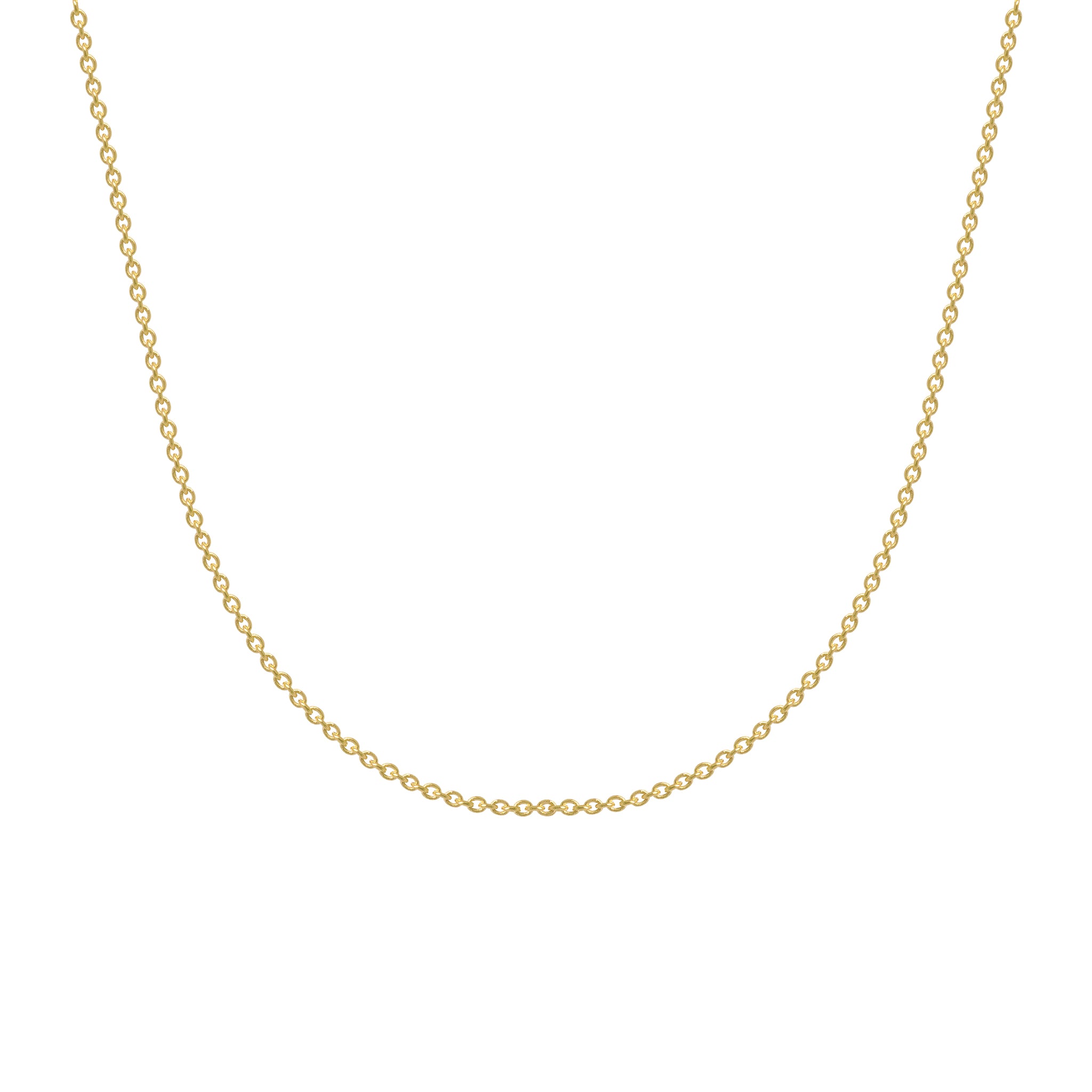 Yellow Gold Cable Chain