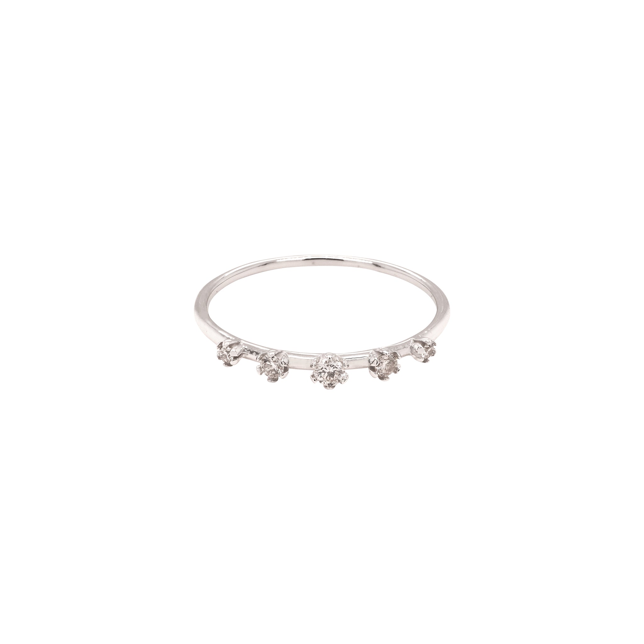 Five Diamond Minimal Ring