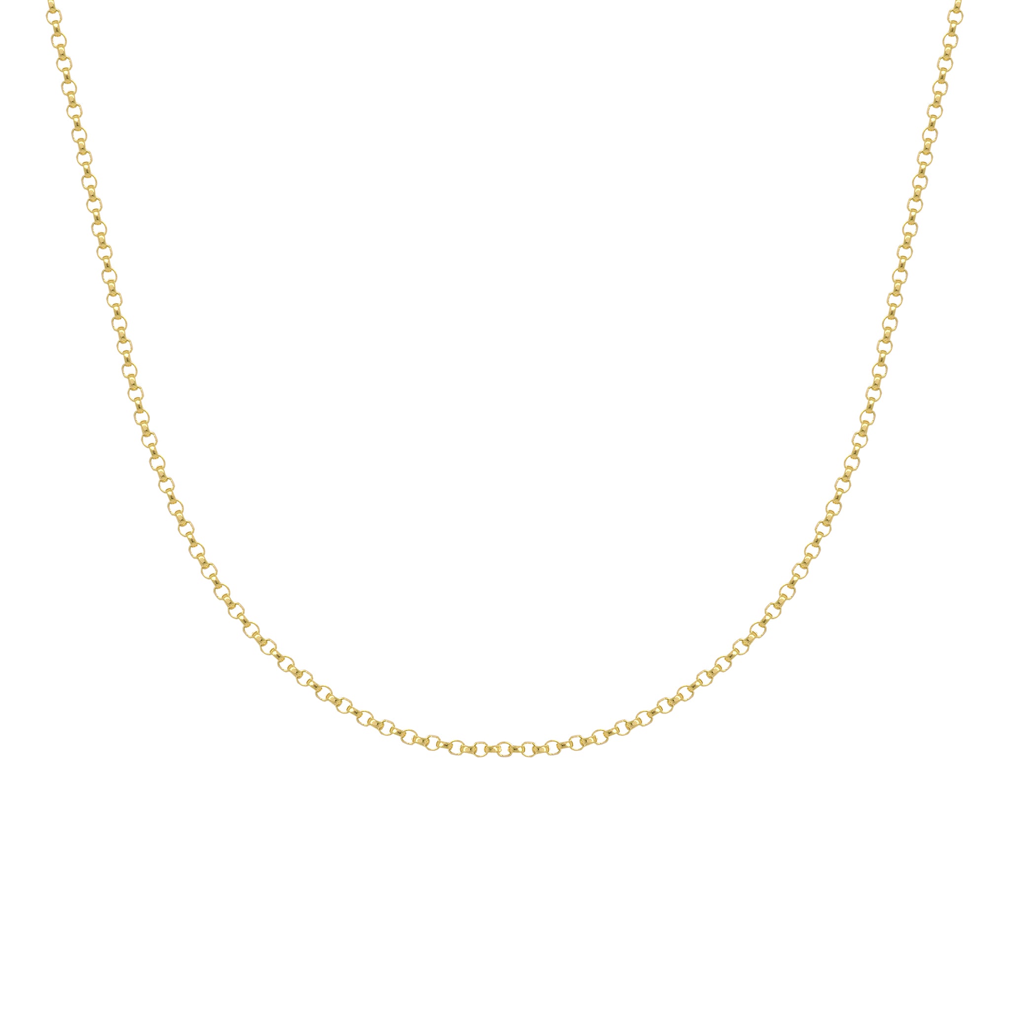Yellow Gold Rolo Chain