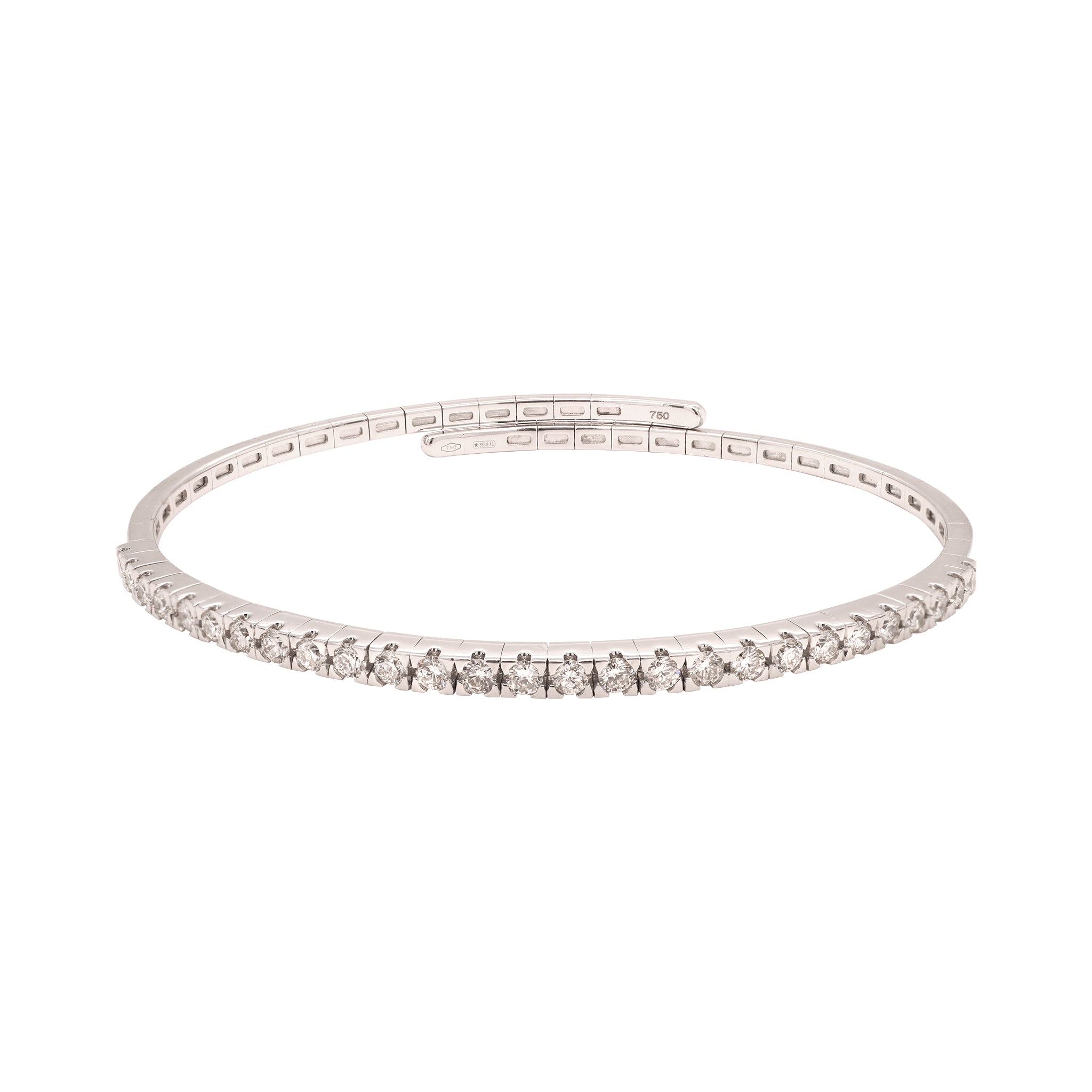 Stellar Glow Flex Diamond Bangle