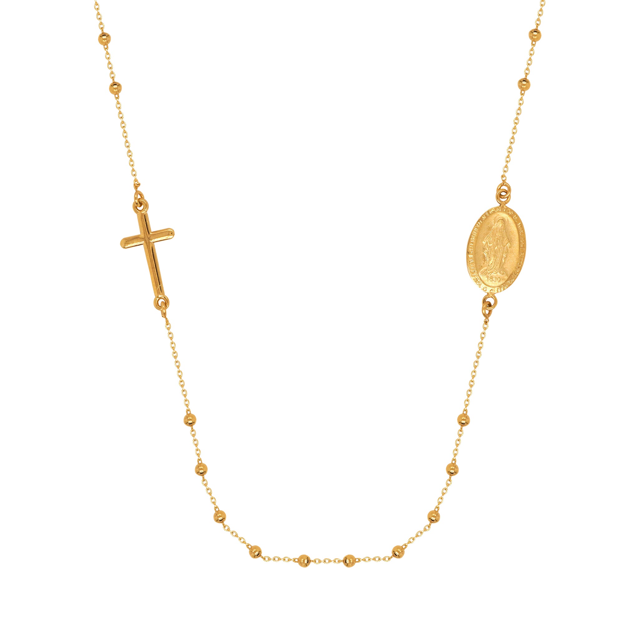 Miraculous Rosary Necklace