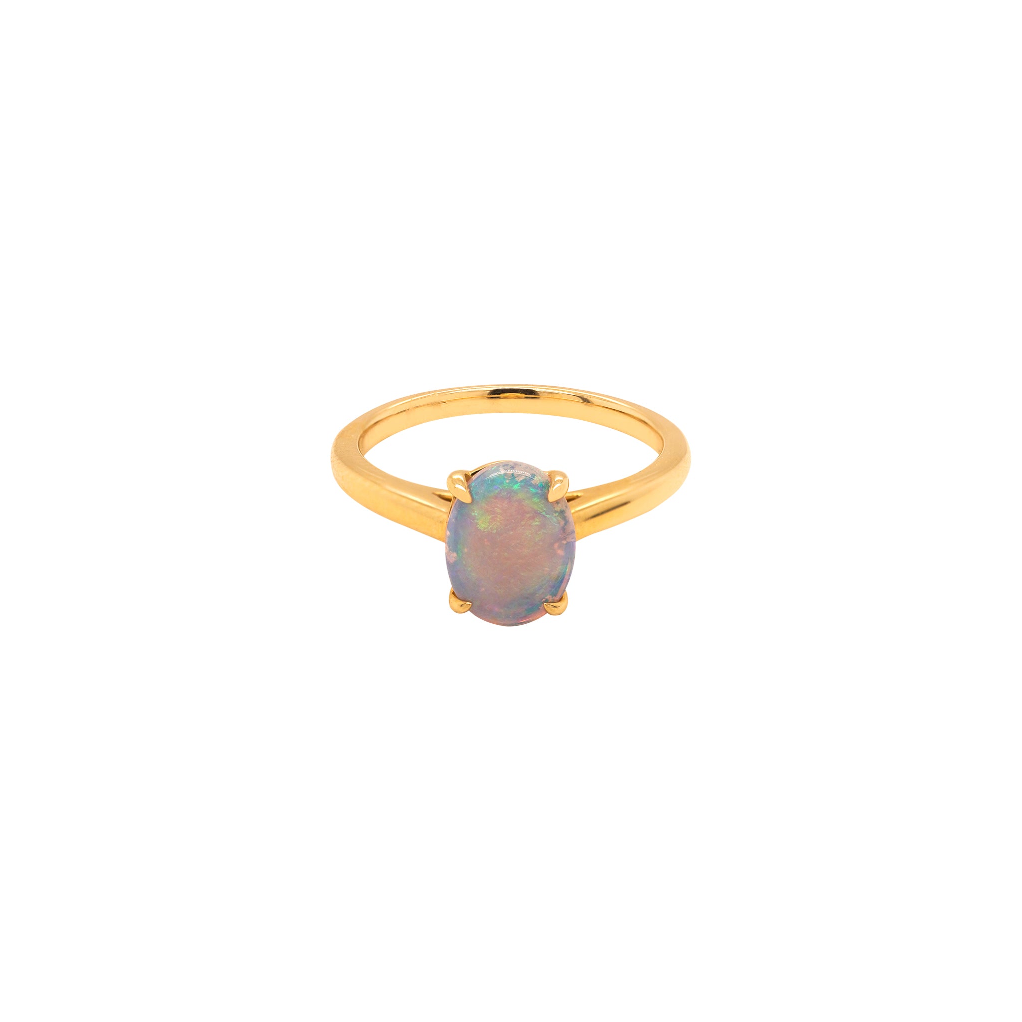 Opal Birthstone Ring