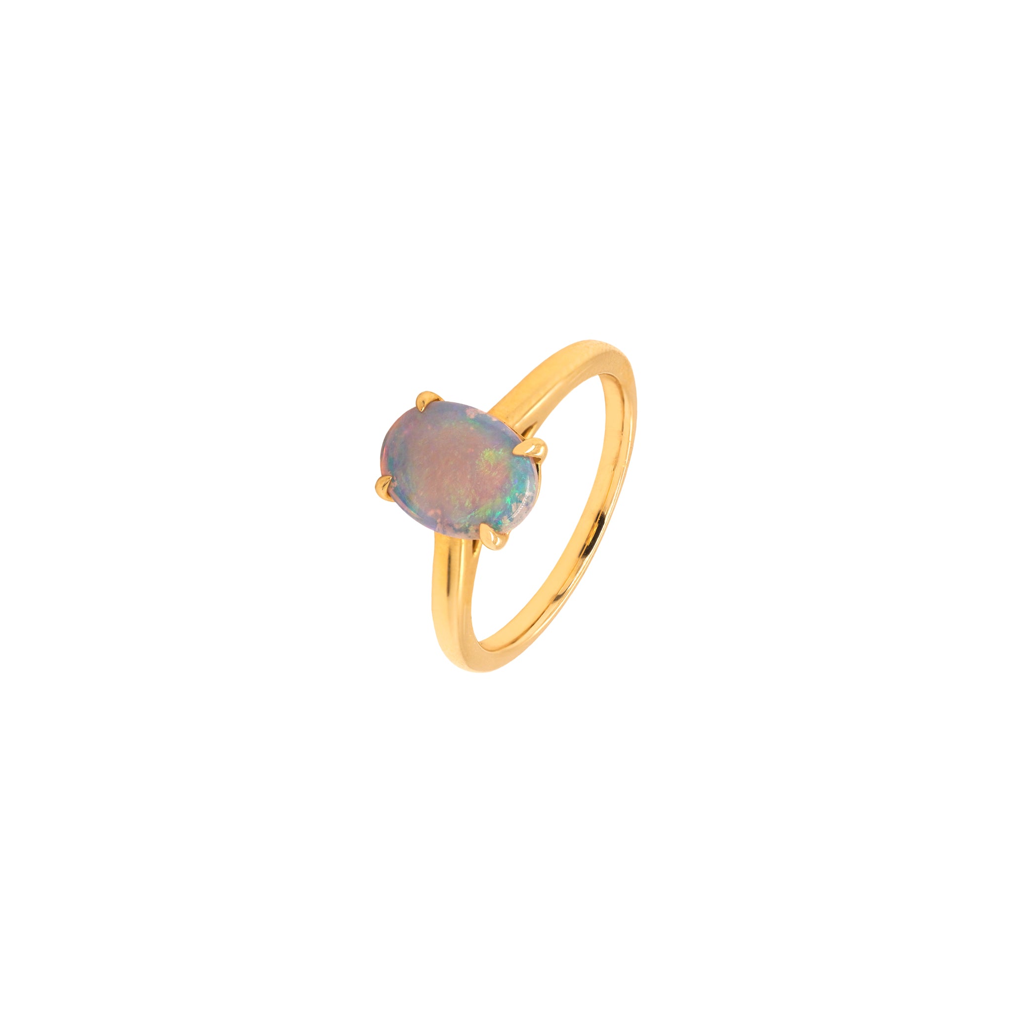 Opal Birthstone Ring