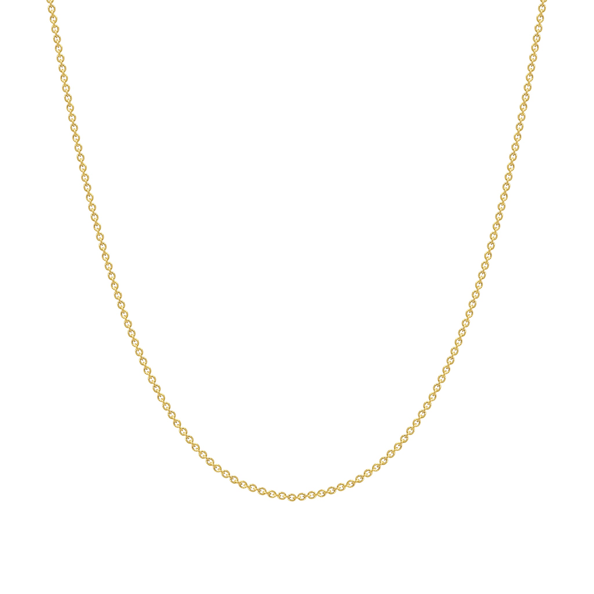 Yellow Gold Cable Chain
