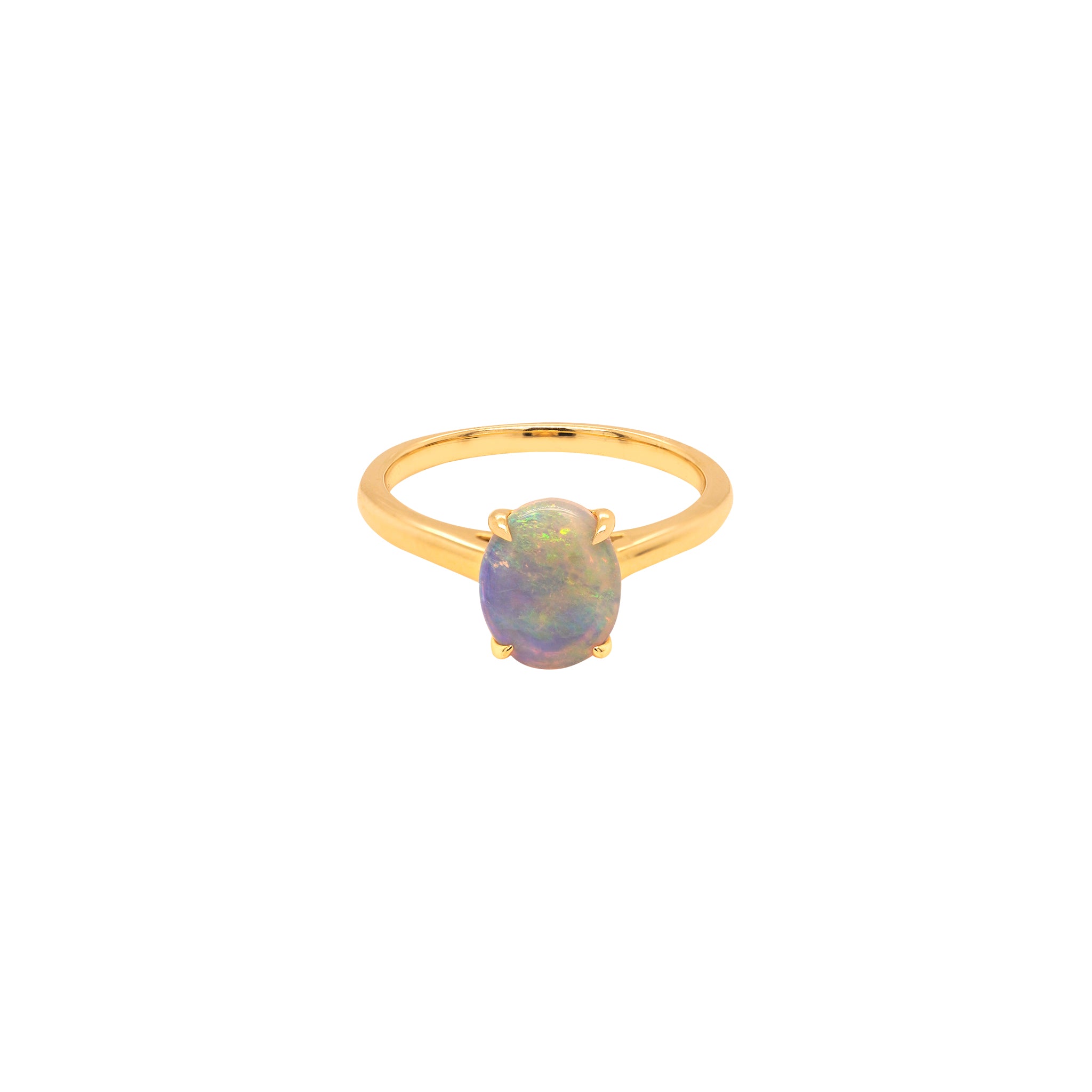 Opal Birthstone Ring
