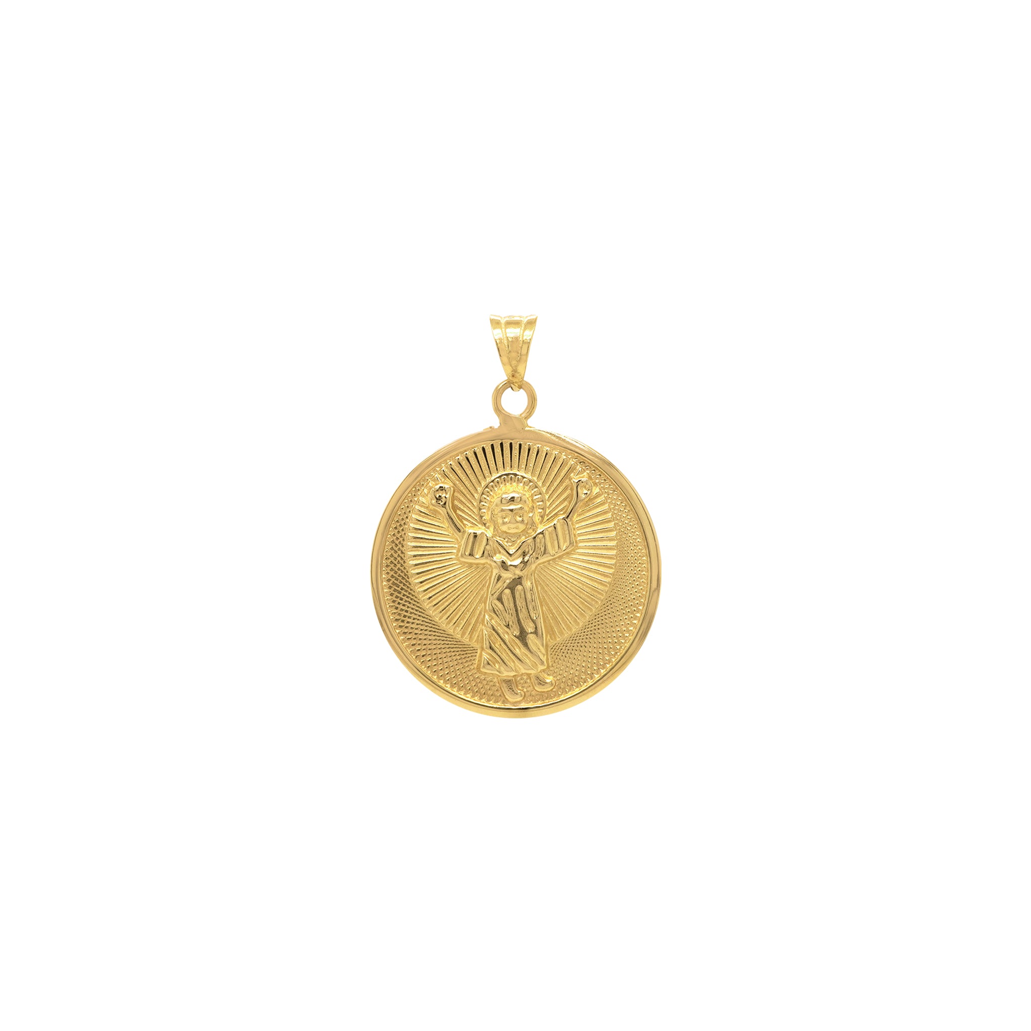 Miraculous Medal & Risen Christ Pendant