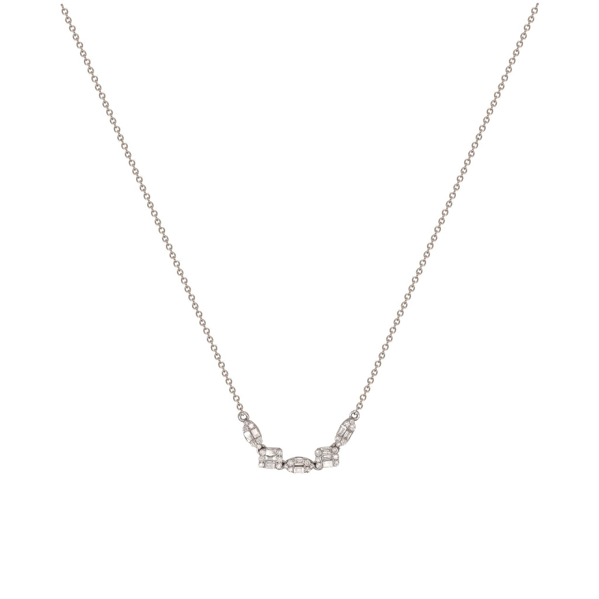 Diamond Garland Necklace