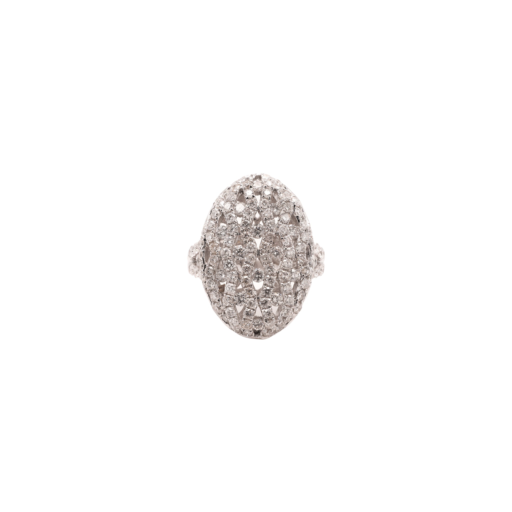 Ornate Diamond Ring