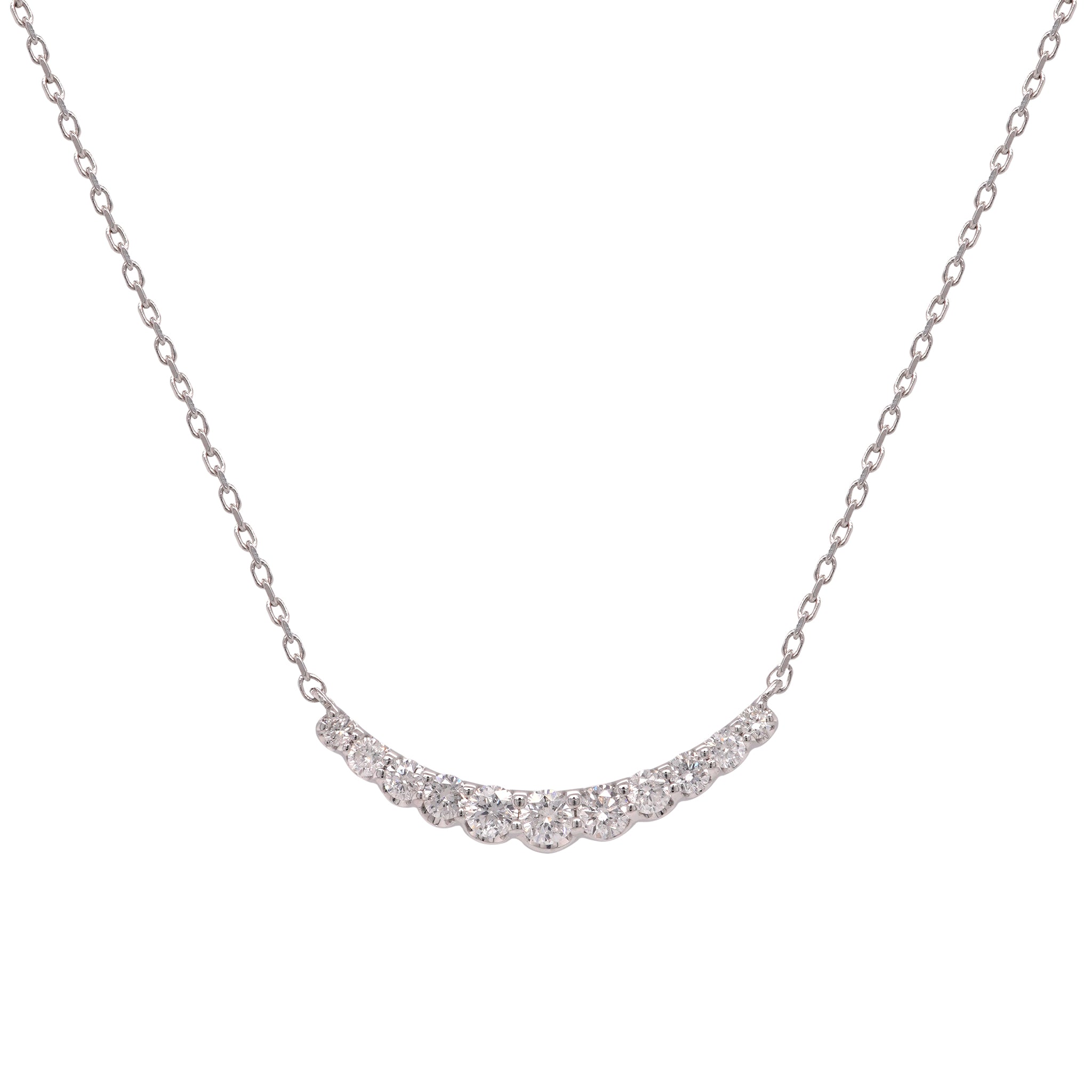 White Evermore Diamond Necklace