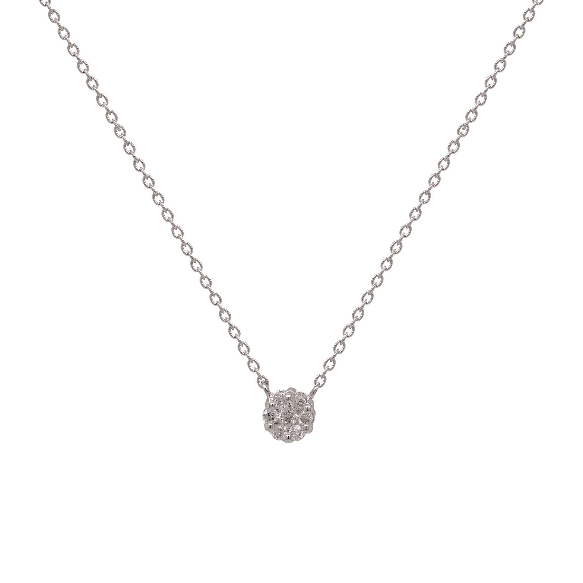 Blush Diamond Necklace