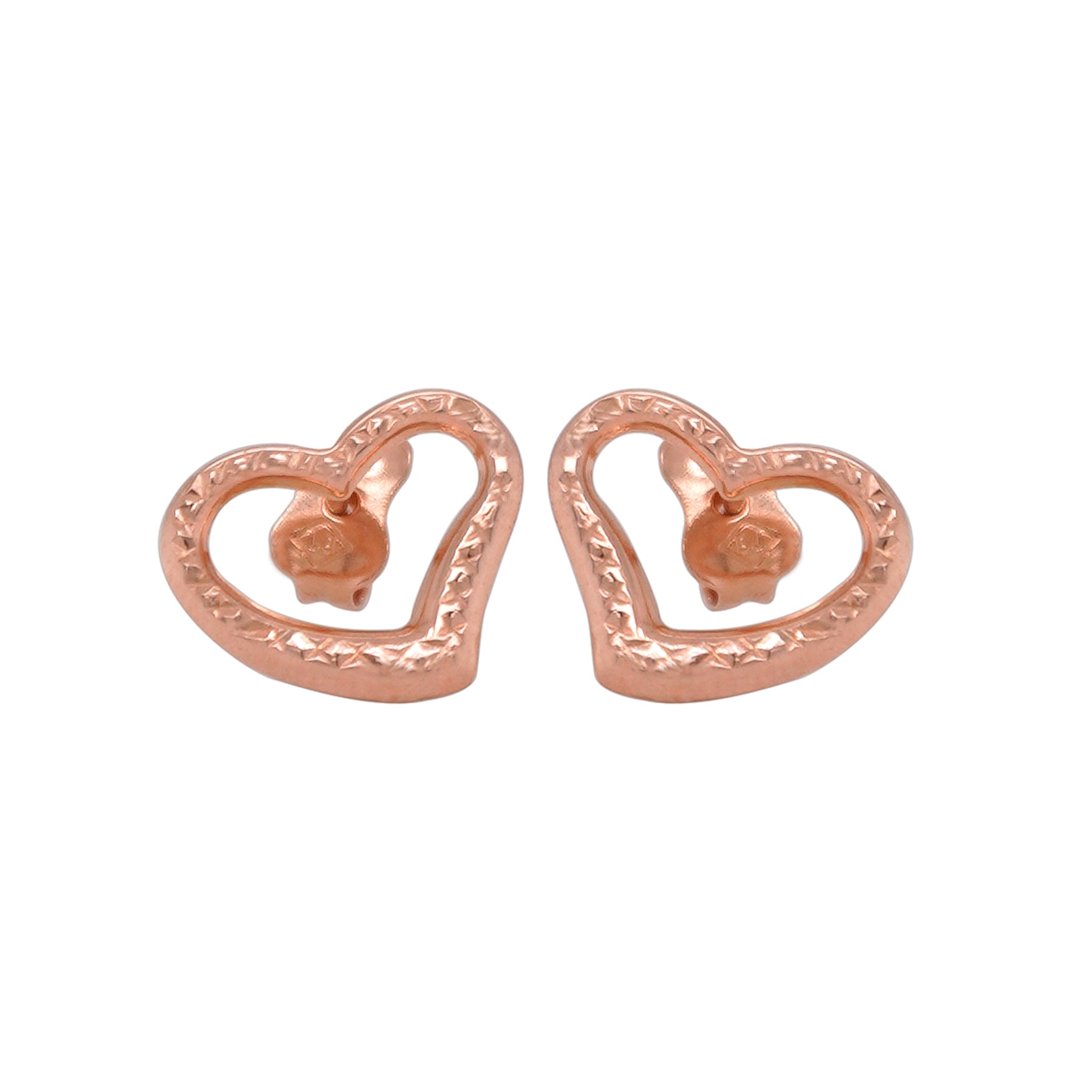 Delicate Love Rose Studs