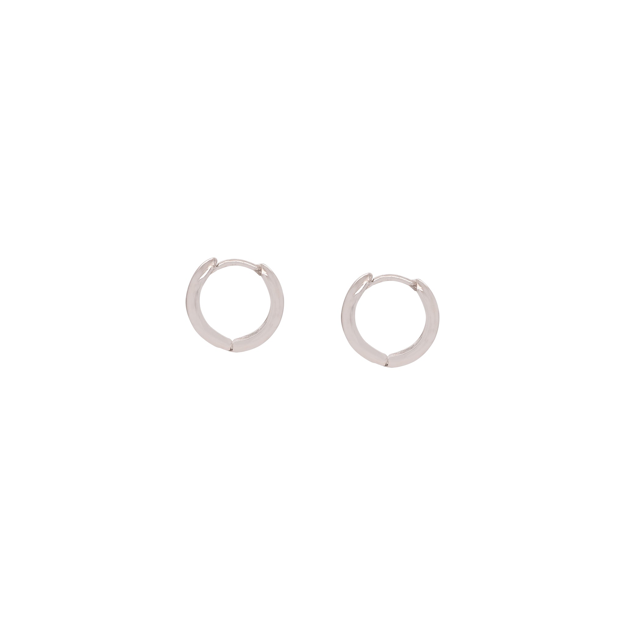 Basic White Hoops 12.5mm