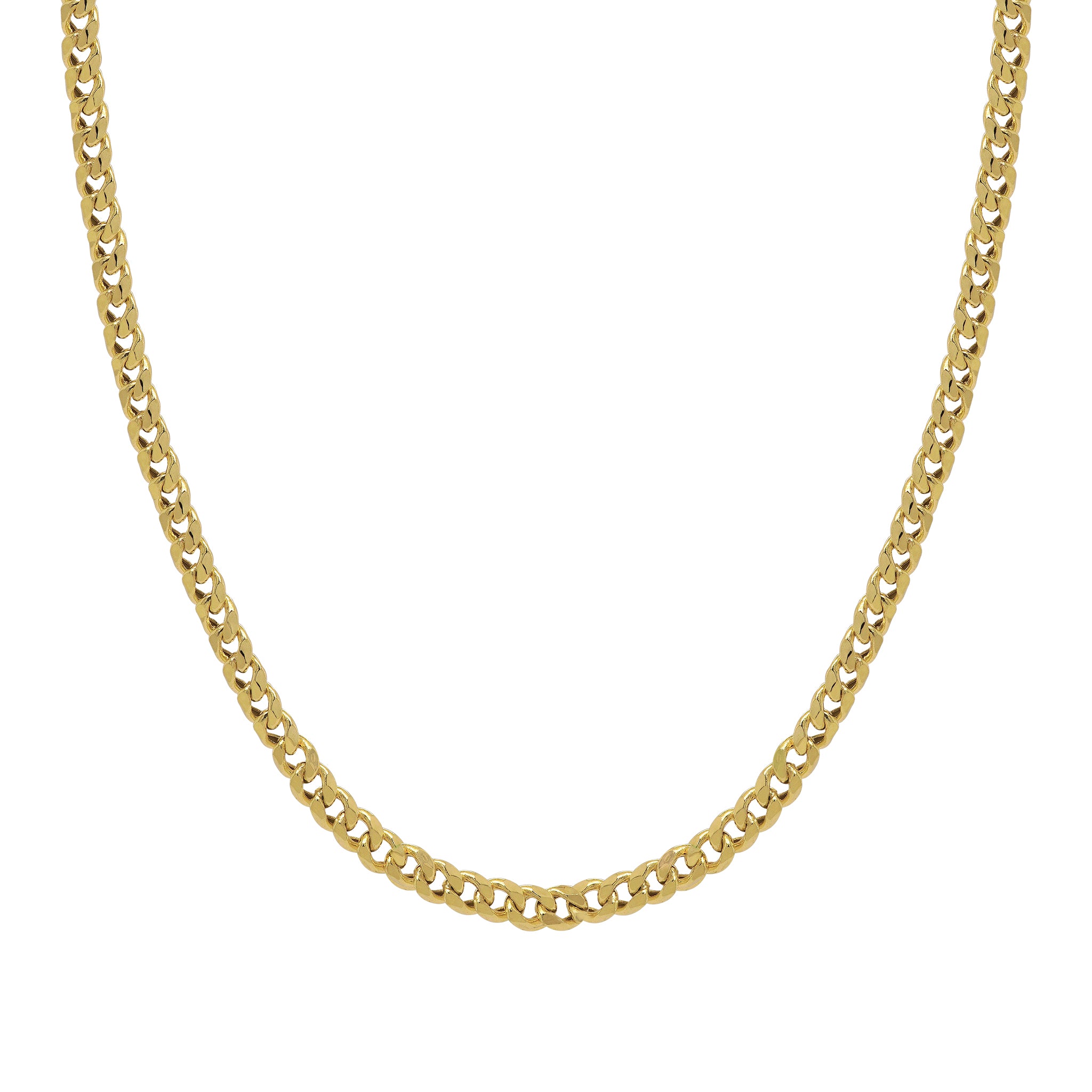 Yellow H.Curb Men's Necklace