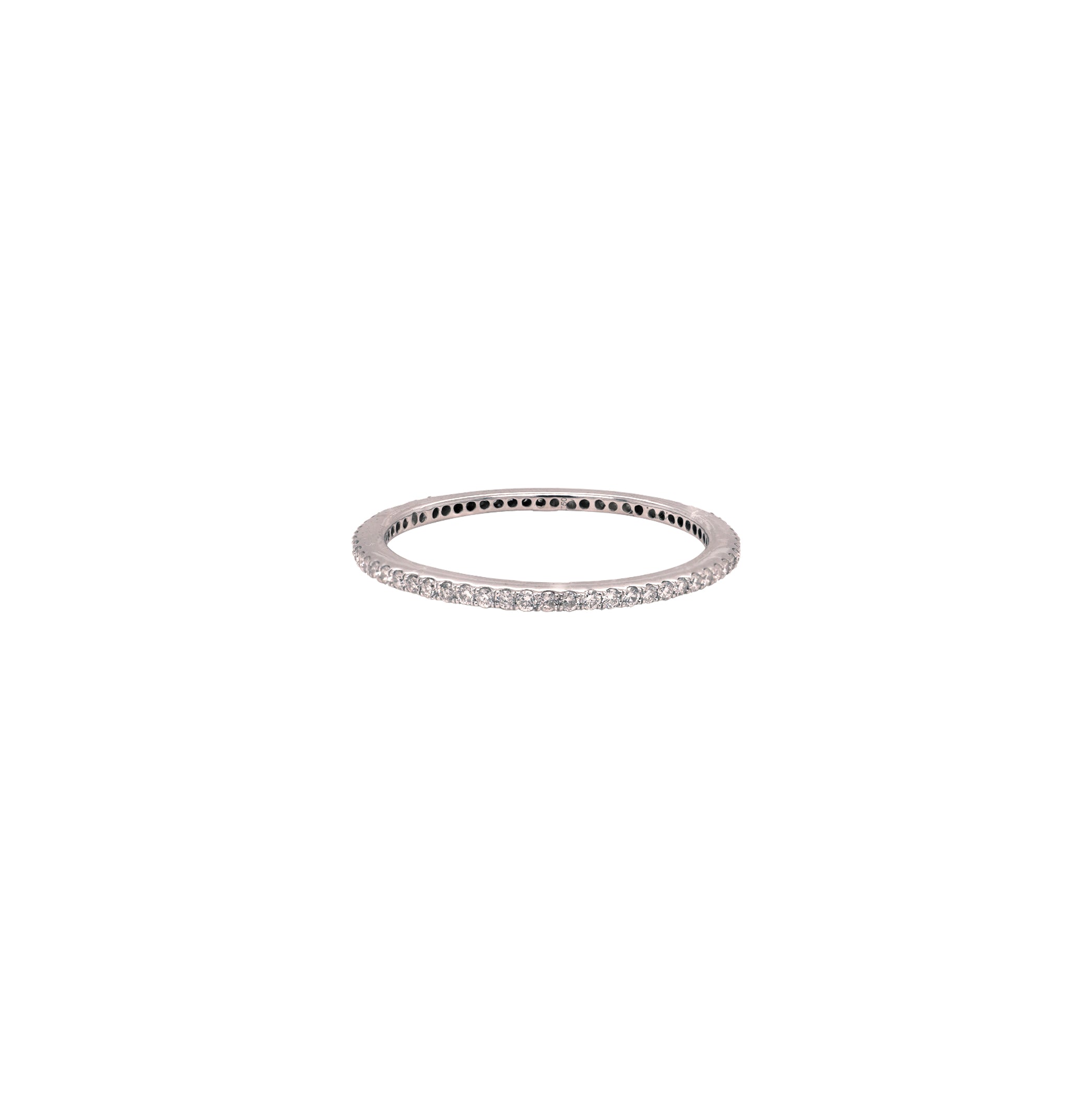 Thin Simple Diamond Eternity Ring