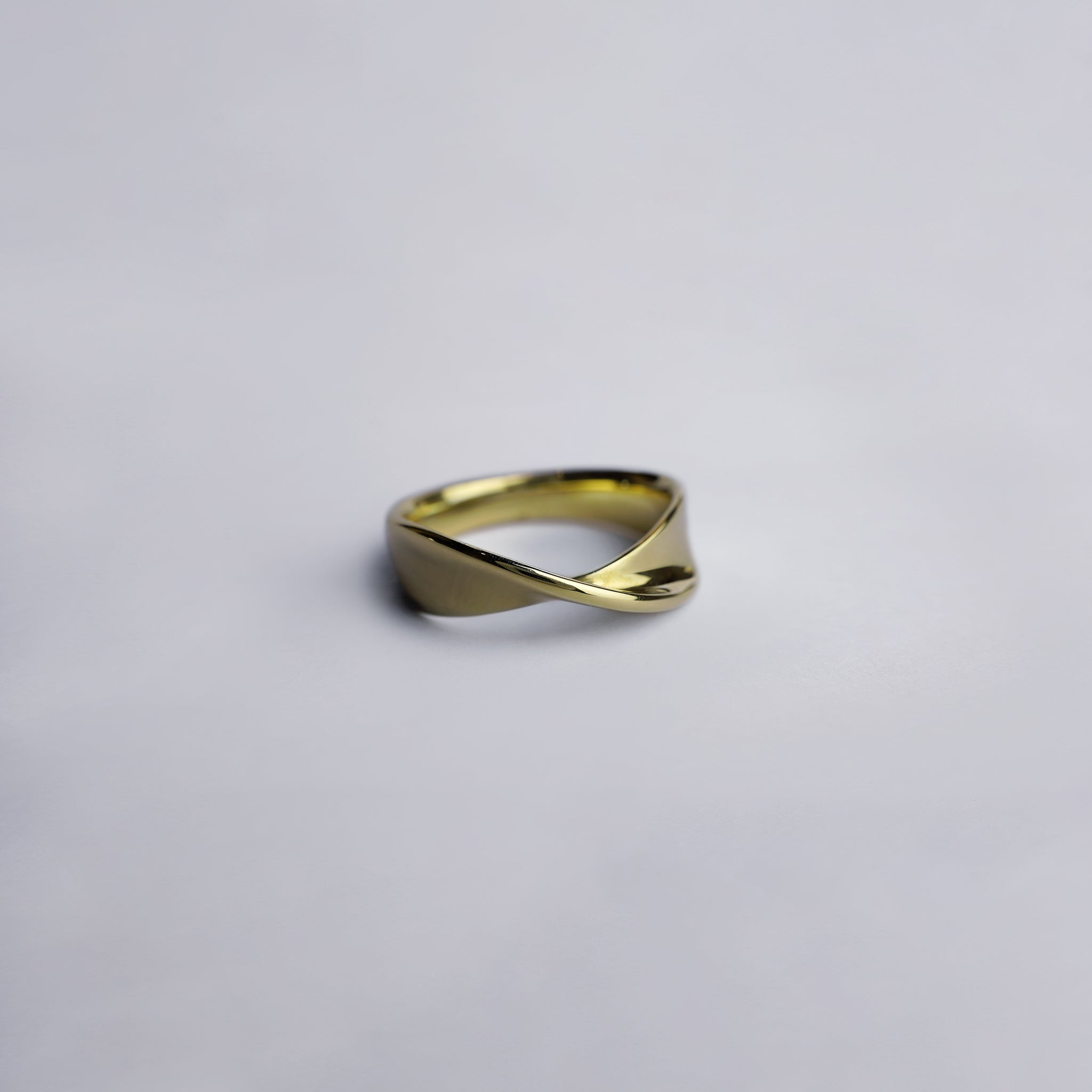 Sway Yellow Gold Ring