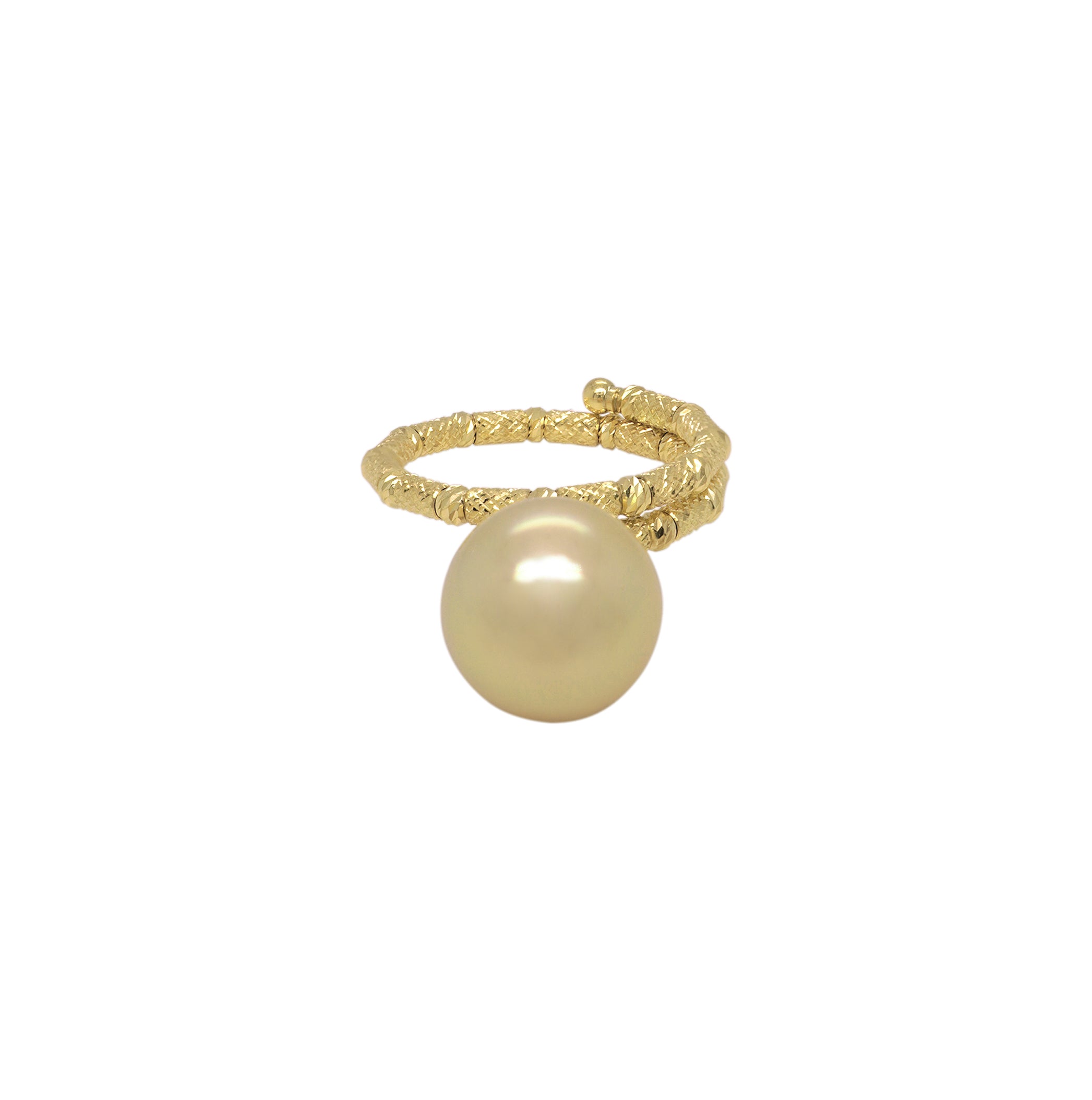 Wrap Around Pearl Ring