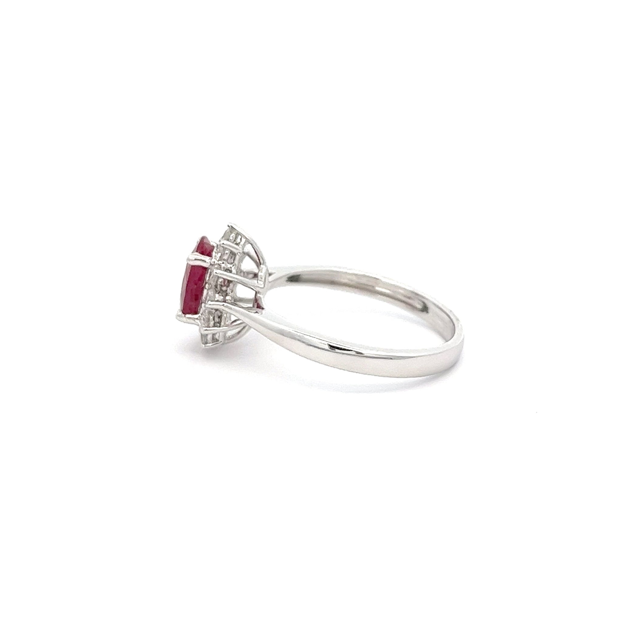 Ruby Bloom Ring