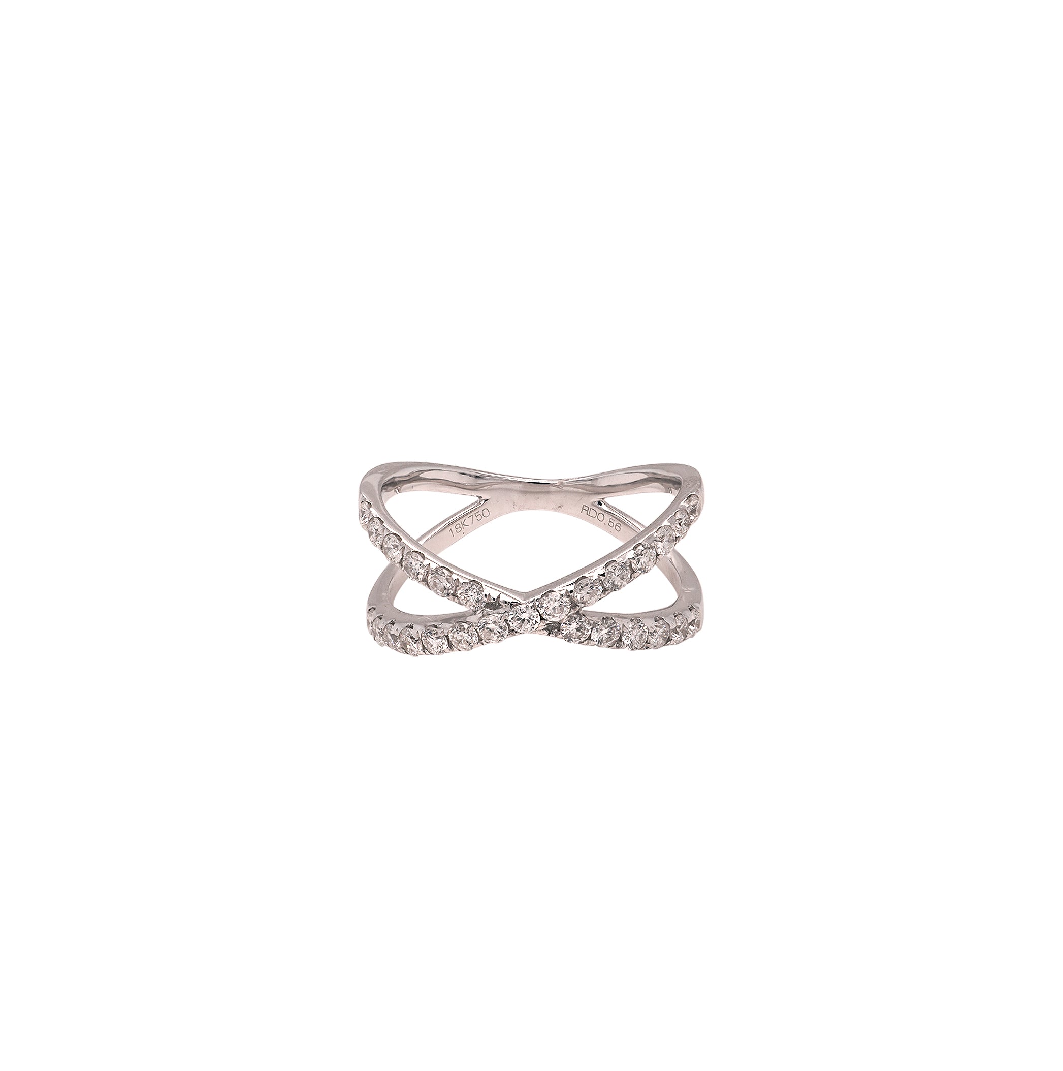 Helix Diamond Ring