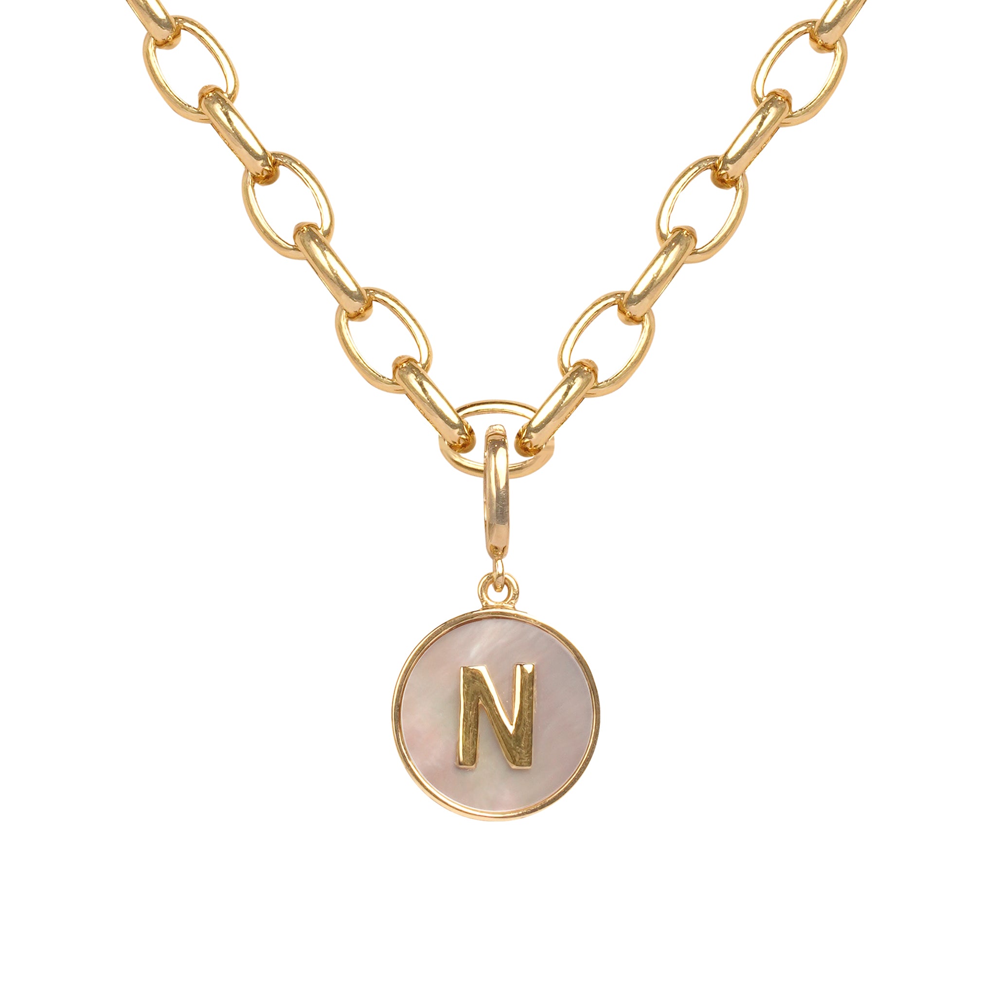 Infinite Letter Pendant