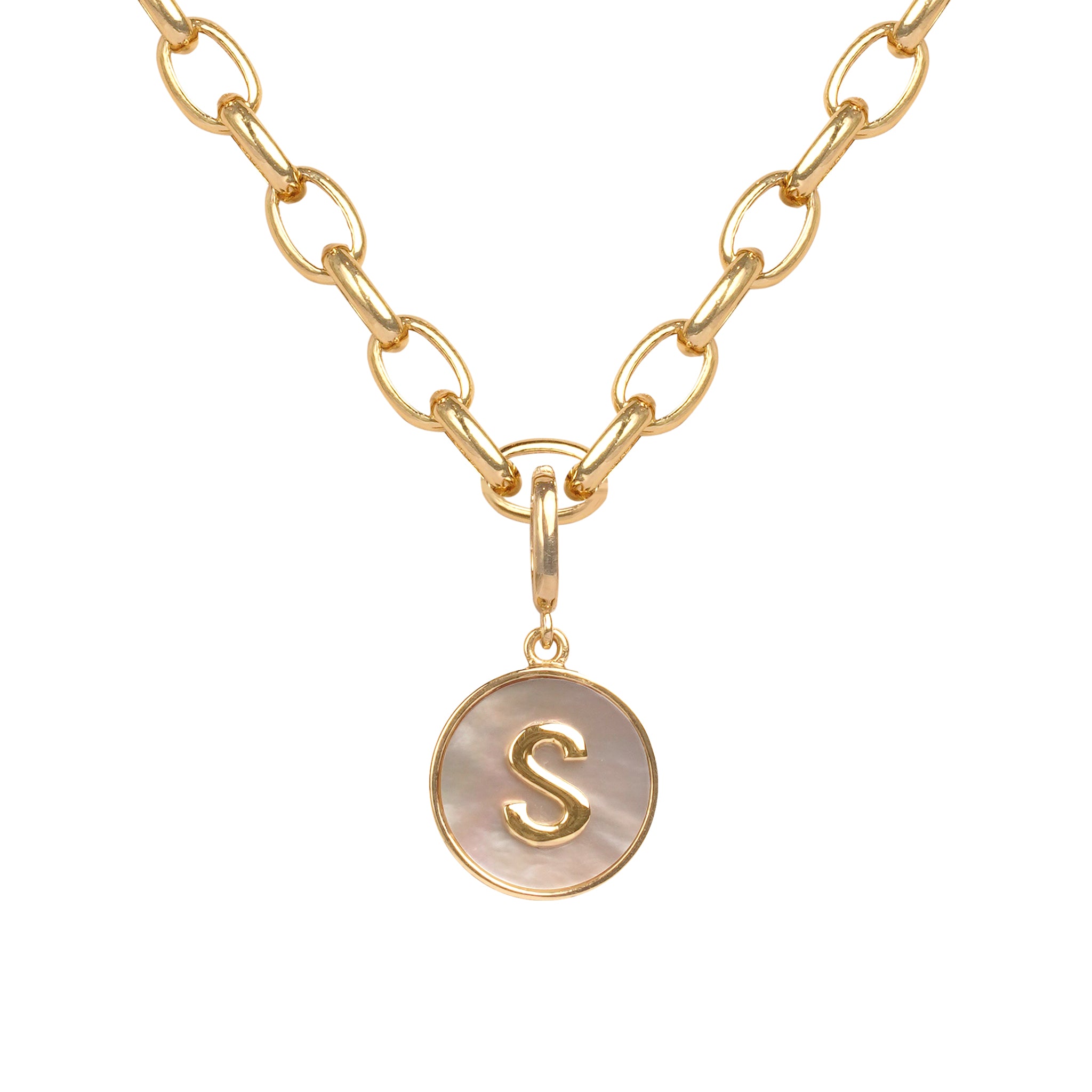 Infinite Letter Pendant