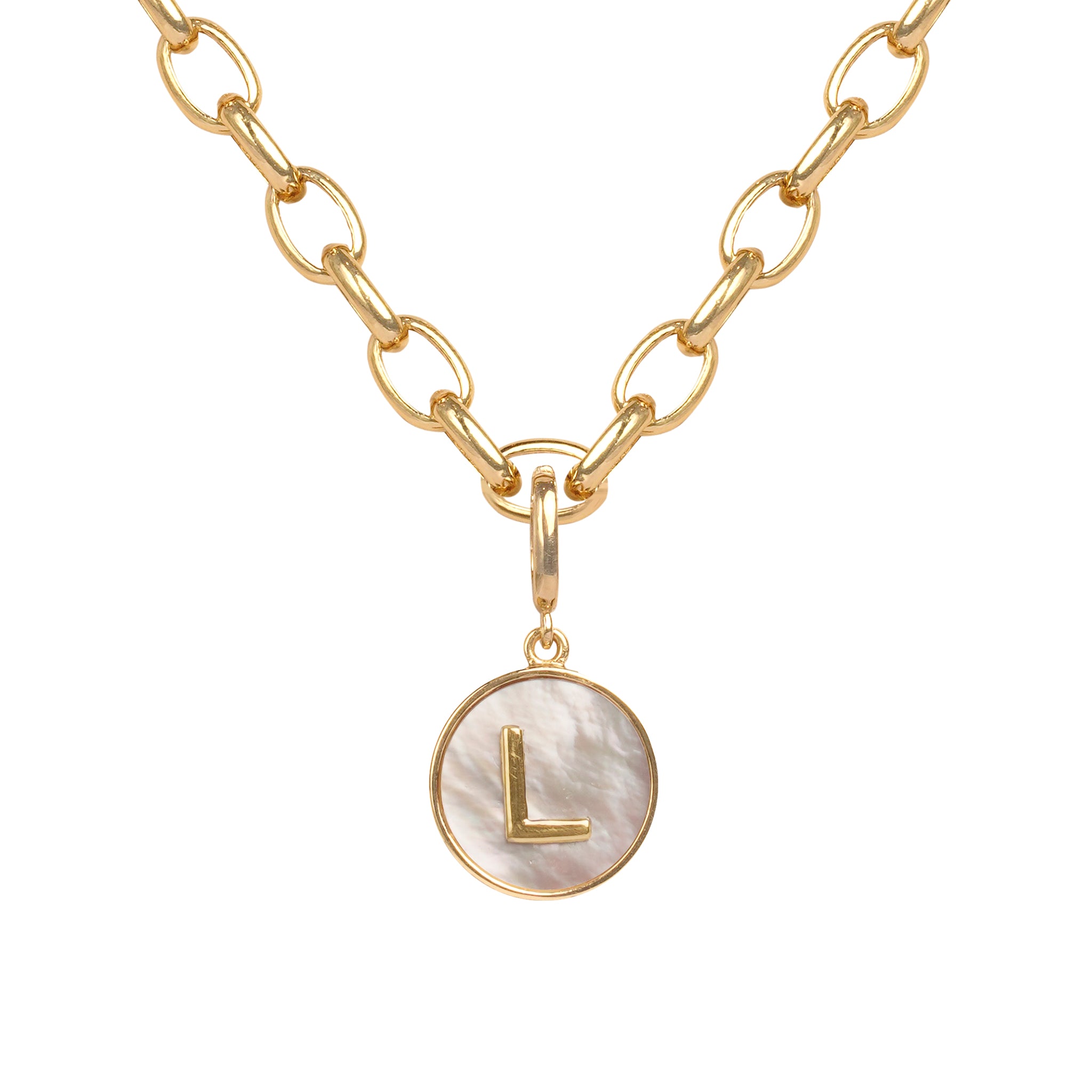 Infinite Letter Pendant