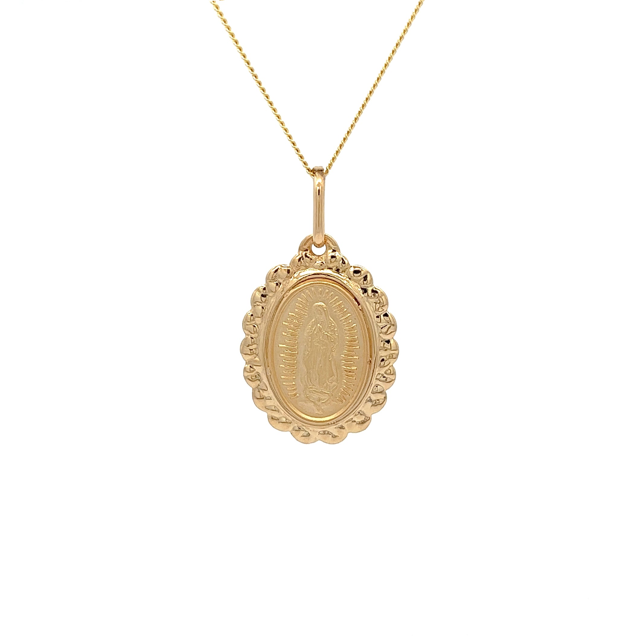 Elegant Guadalupe Medal