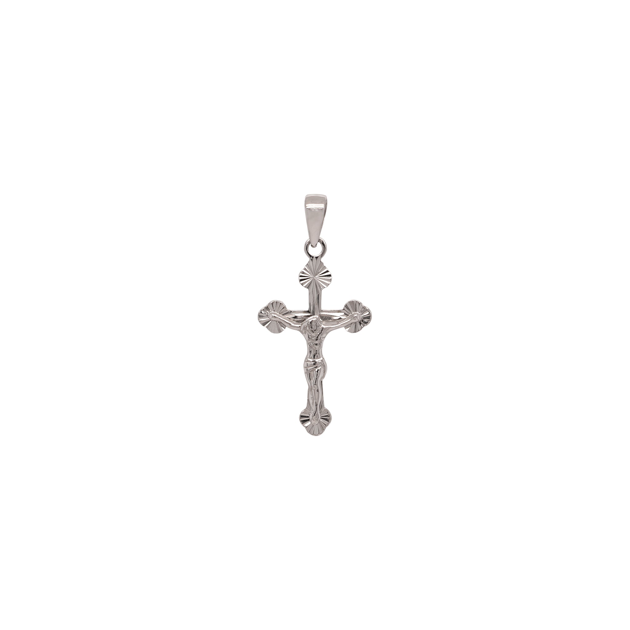 Belief Cross White Pendant