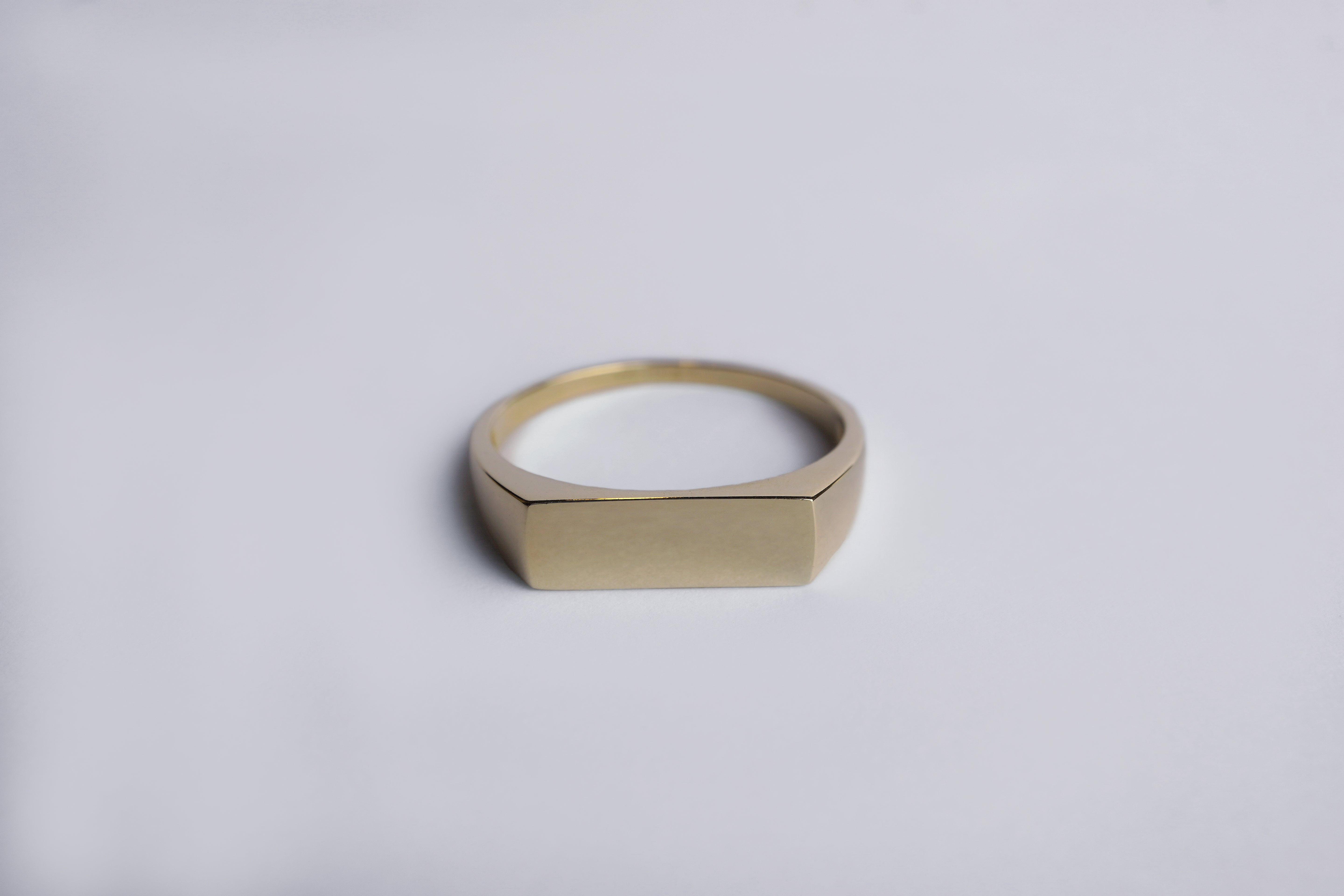 Women's Bar Signet Ring